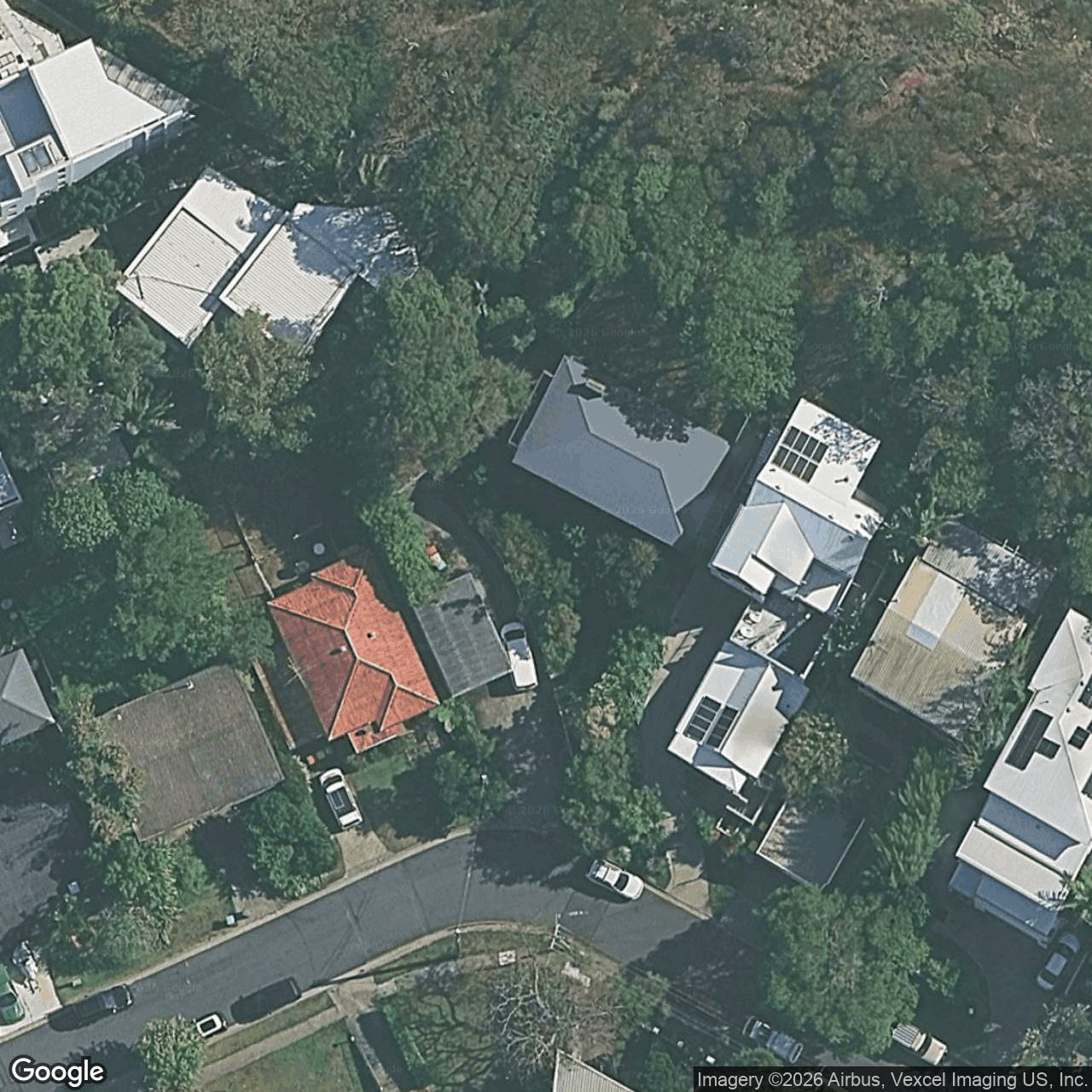 Aerial view of 37 Brakes Crescent, Miami QLD 4220