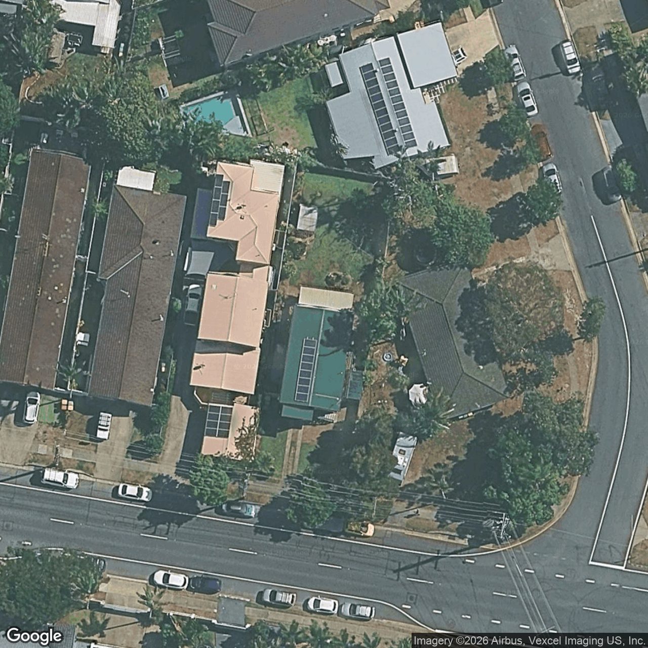 Aerial view of 29 Mountain View Avenue, Miami QLD 4220