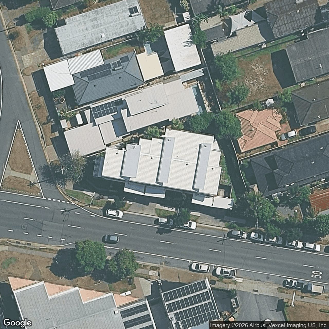 Aerial view of 17 Mountain View Avenue, Miami QLD 4220