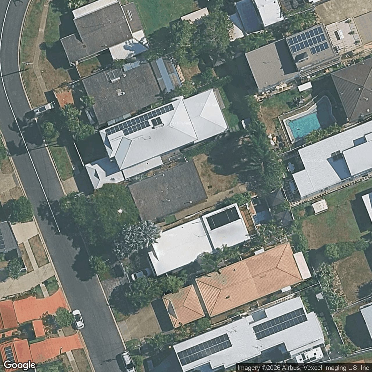 Aerial view of 29 Evandale Crescent, Miami QLD 4220