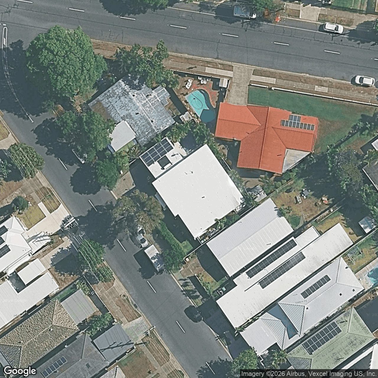 Aerial view of 167 Nobby Parade, Miami QLD 4220