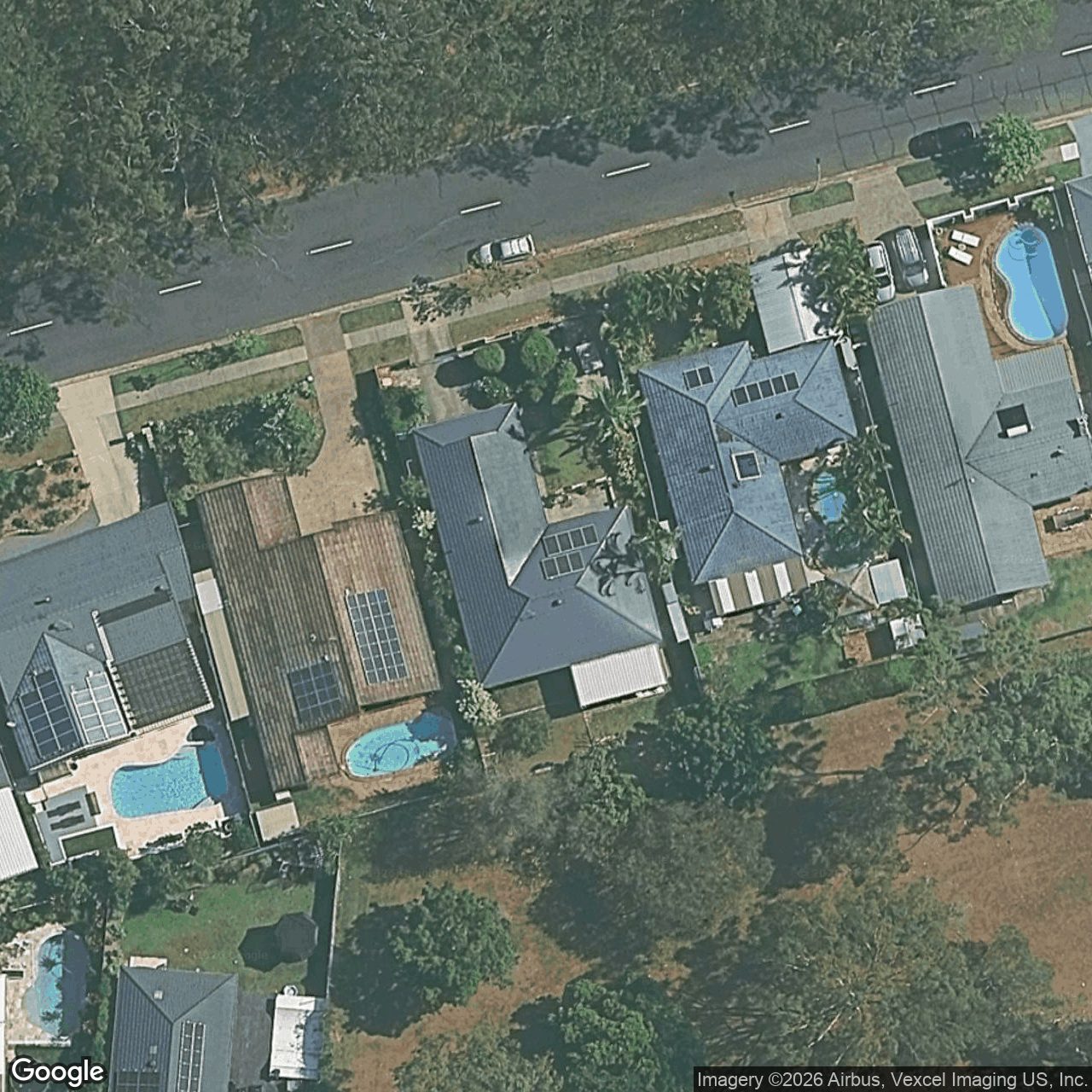 Aerial view of 100 Bardon Avenue, Miami QLD 4220
