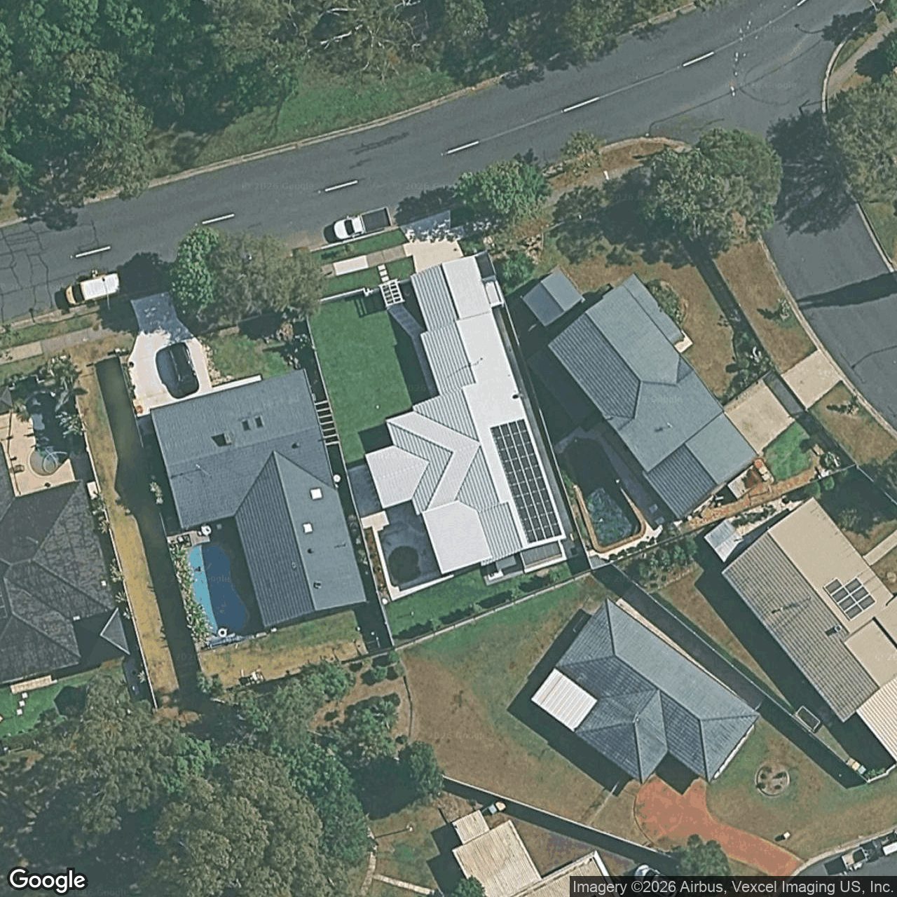 Aerial view of 88 Bardon Avenue, Miami QLD 4220