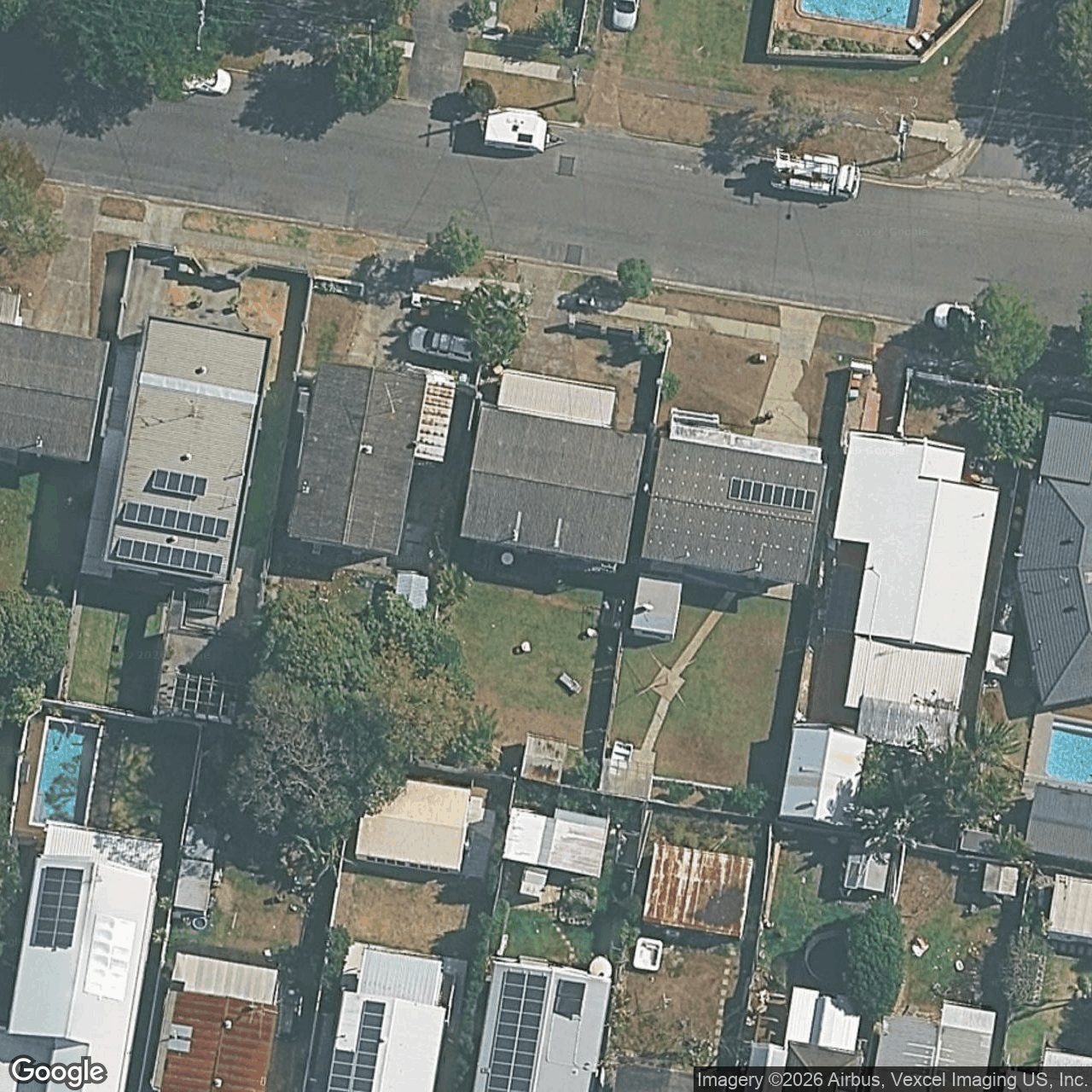 Aerial view of 32 Kallay Street, Miami QLD 4220