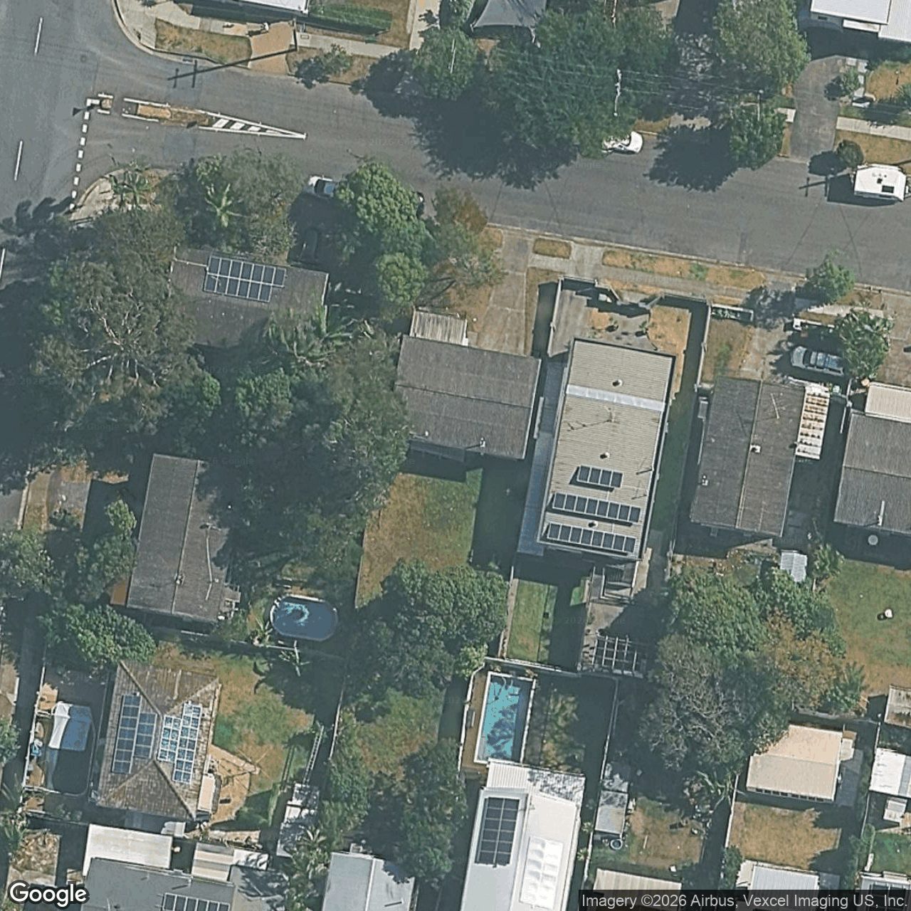 Aerial view of 38 Kallay Street, Miami QLD 4220