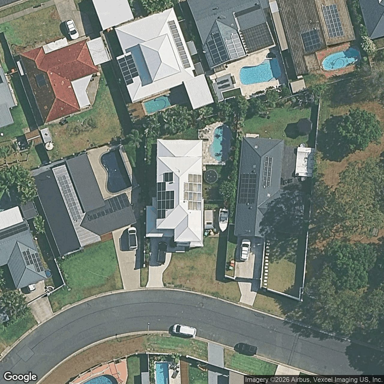 Aerial view of 27 Tulip Street, Miami QLD 4220