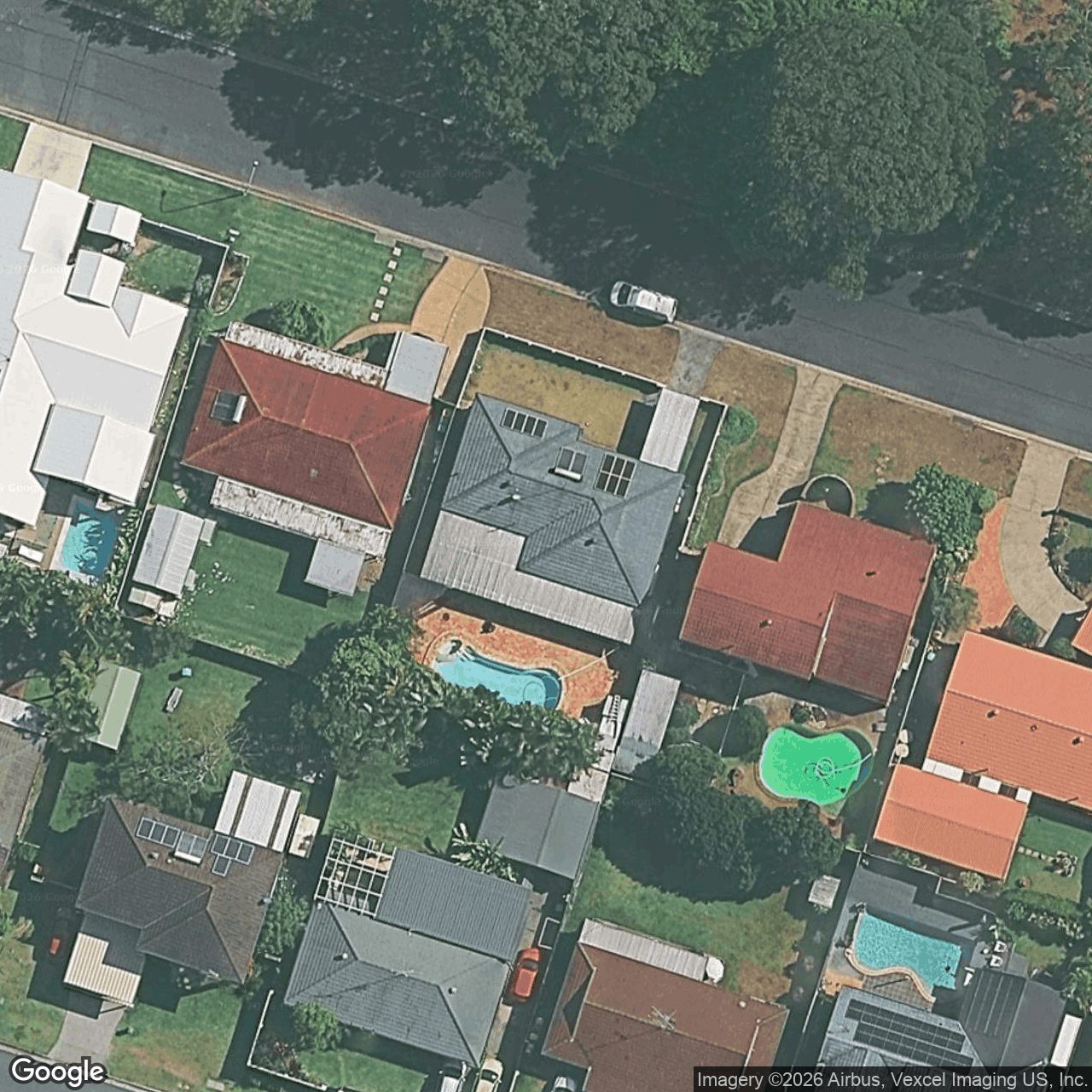 Aerial view of 28 Tulip Street, Miami QLD 4220