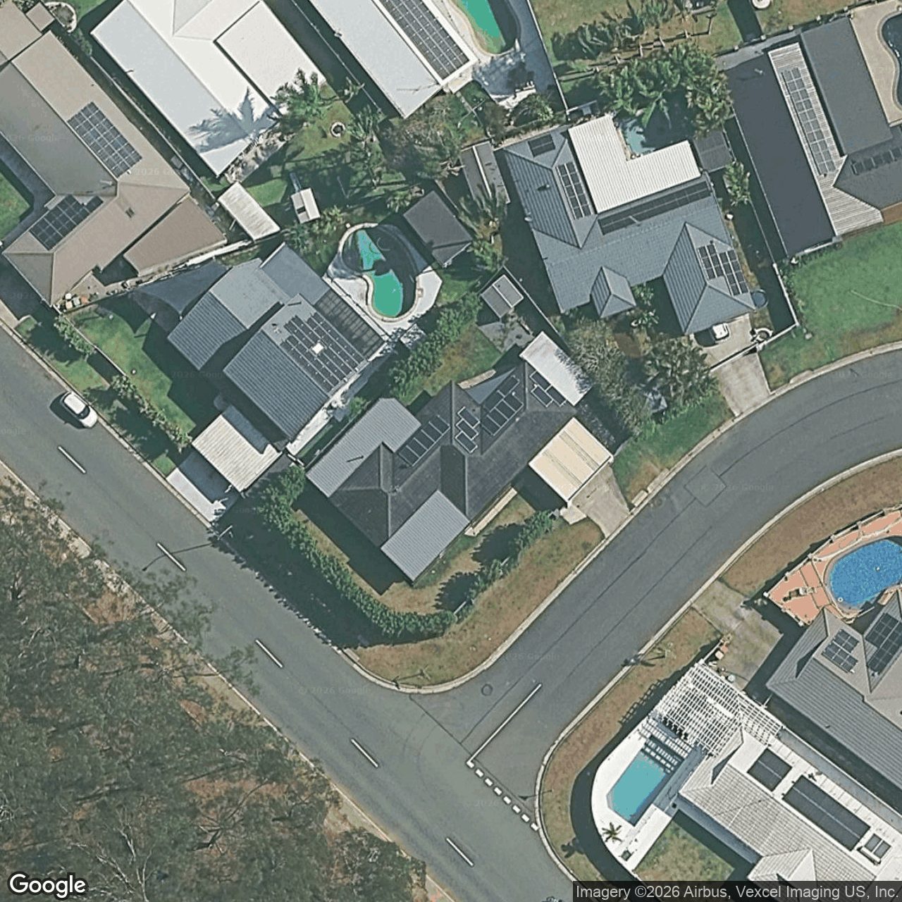 Aerial view of 33 Tulip Street, Miami QLD 4220