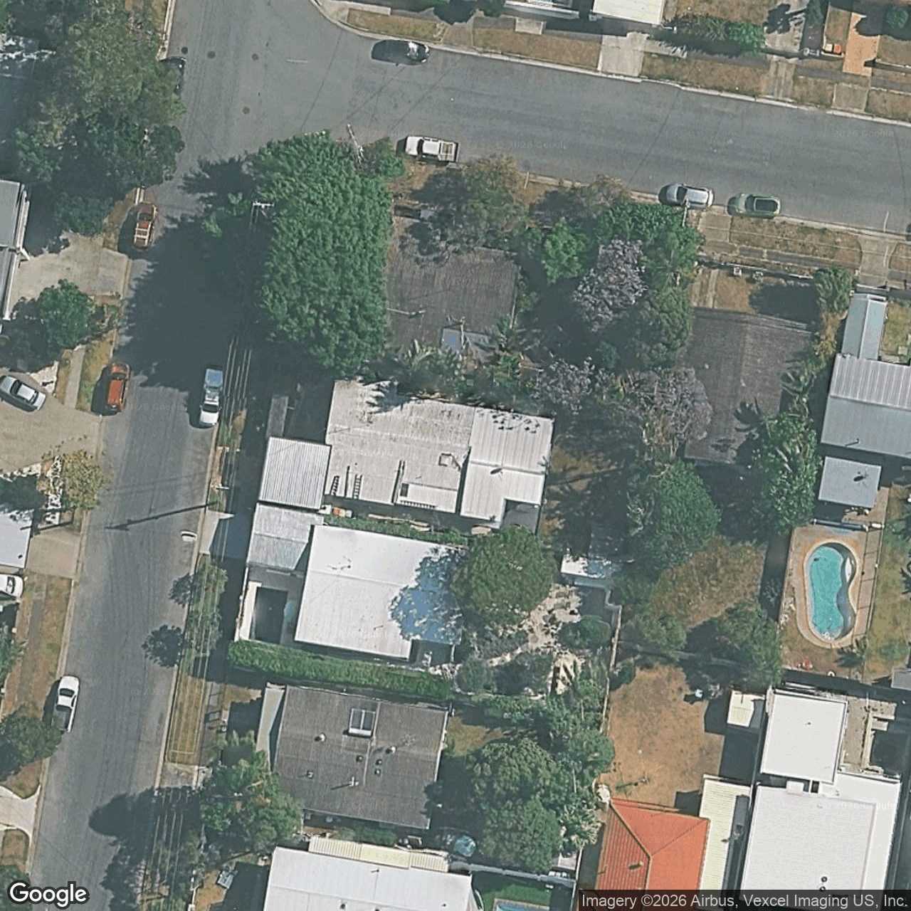 Aerial view of 7 Peter Parade, Miami QLD 4220