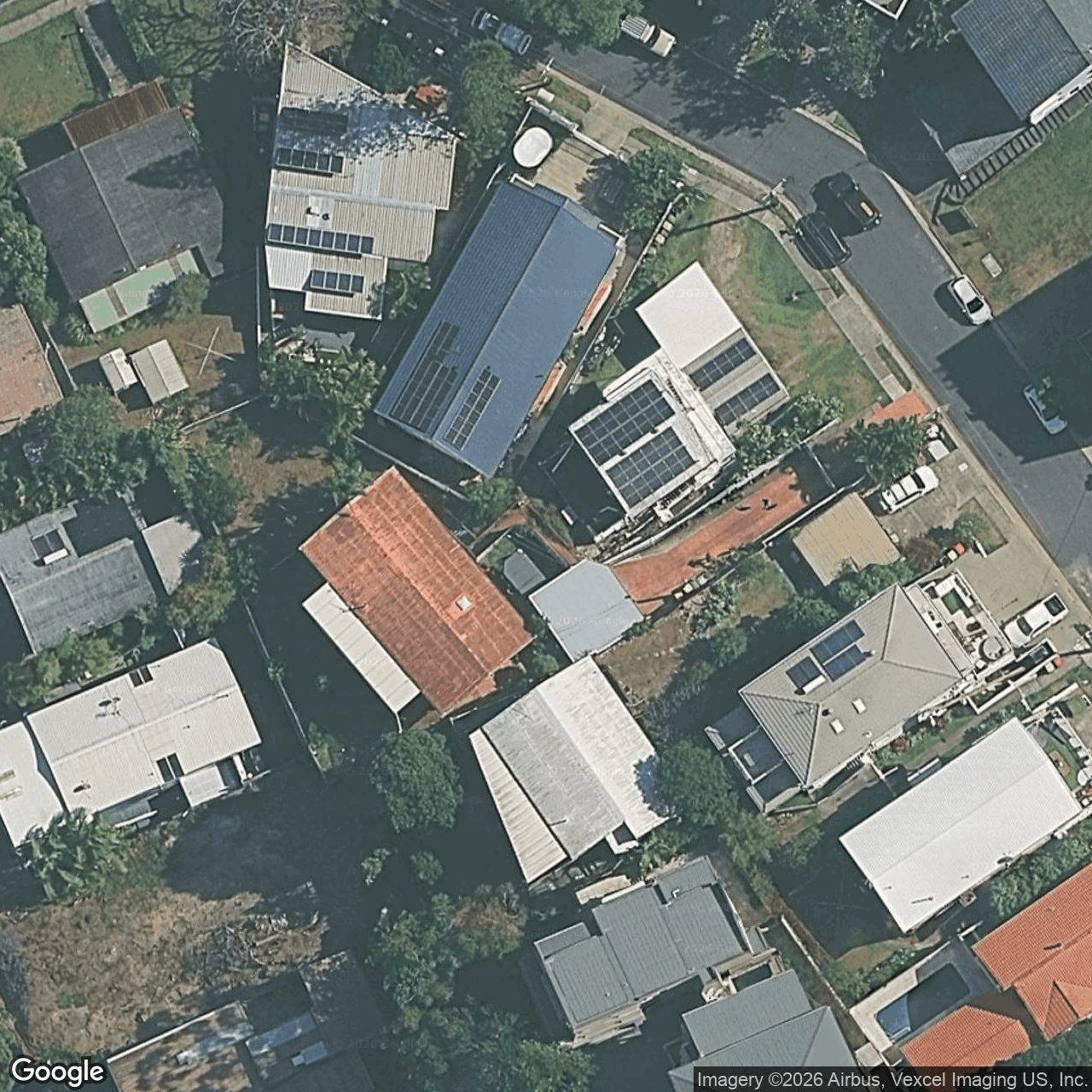 Aerial view of 28A Brakes Crescent, Miami QLD 4220