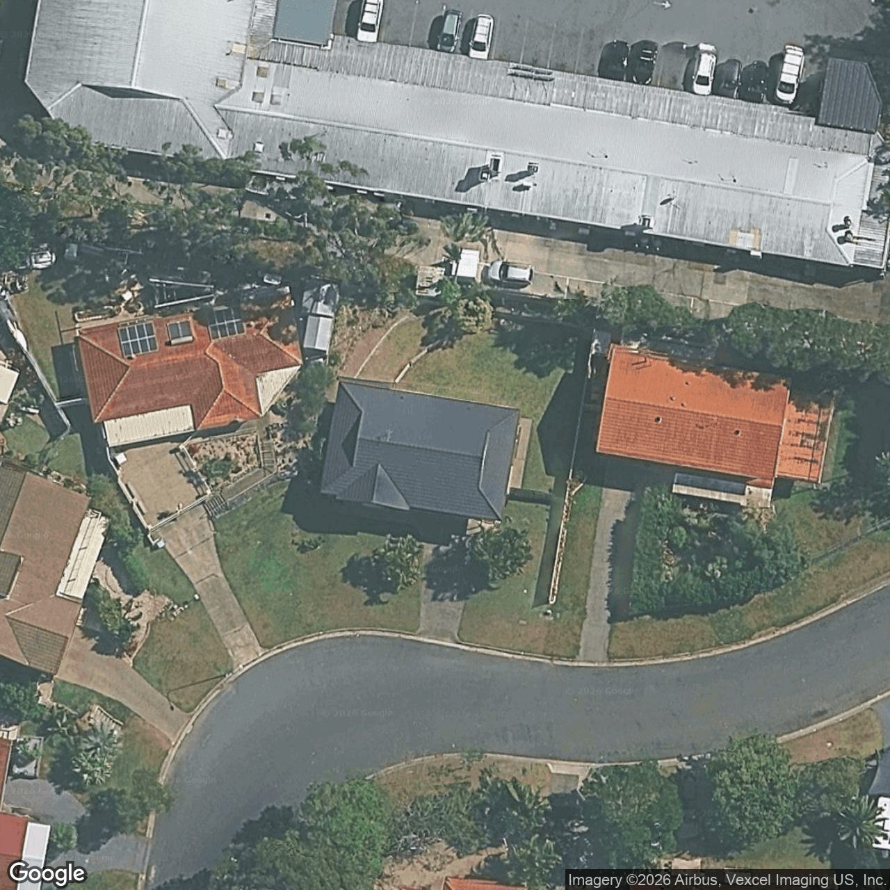Aerial view of 3 Joeith Court, Miami QLD 4220