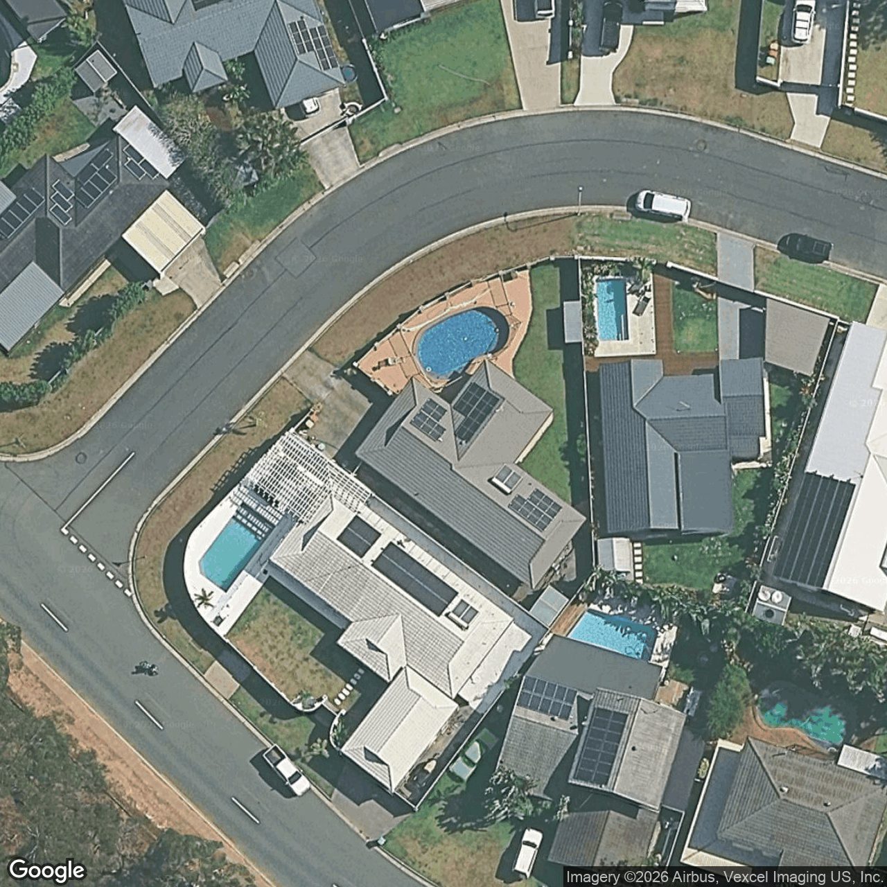Aerial view of 36 Tulip Street, Miami QLD 4220