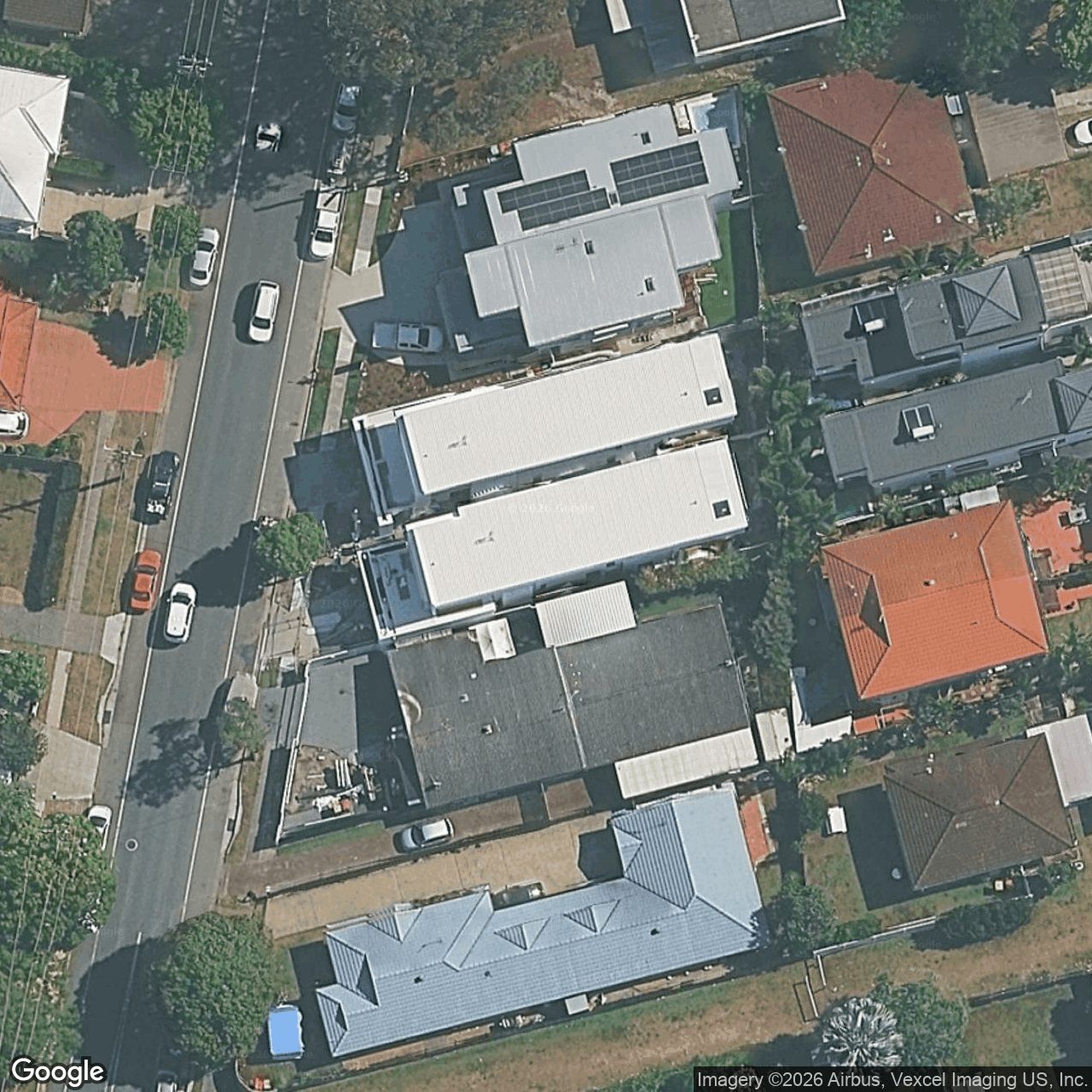Aerial view of 33A Nobby Parade, Miami QLD 4220