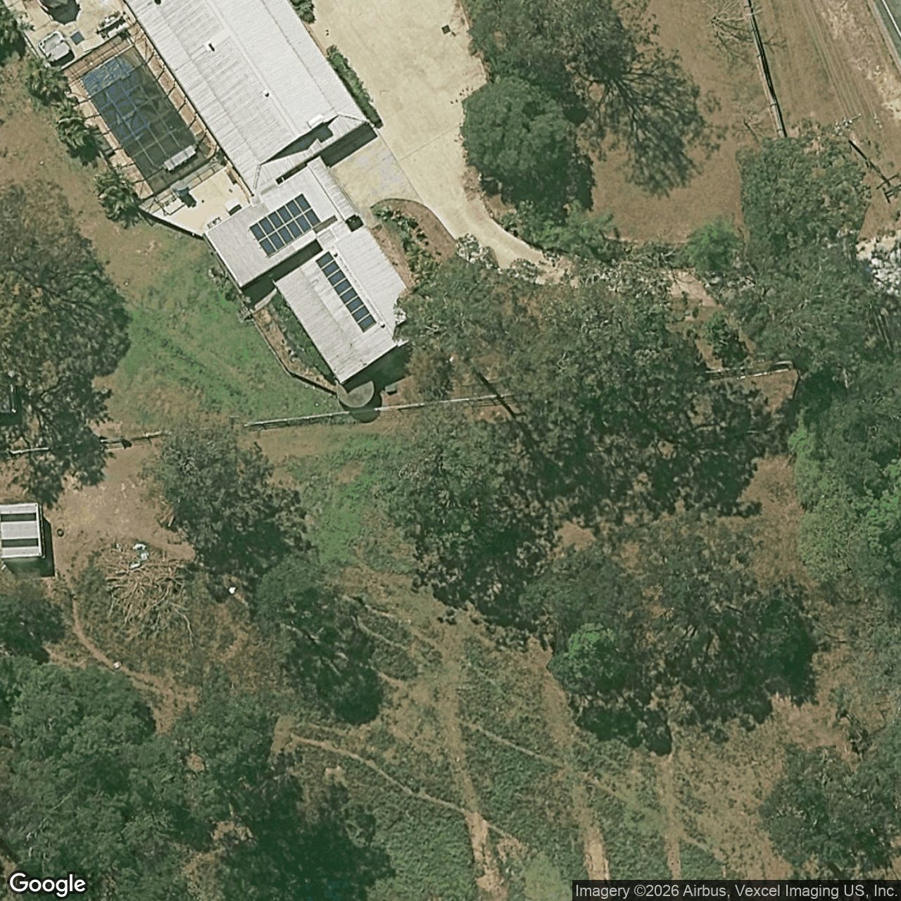 Aerial view of 517 Beaudesert - Nerang Road, Mount Nathan QLD 4211