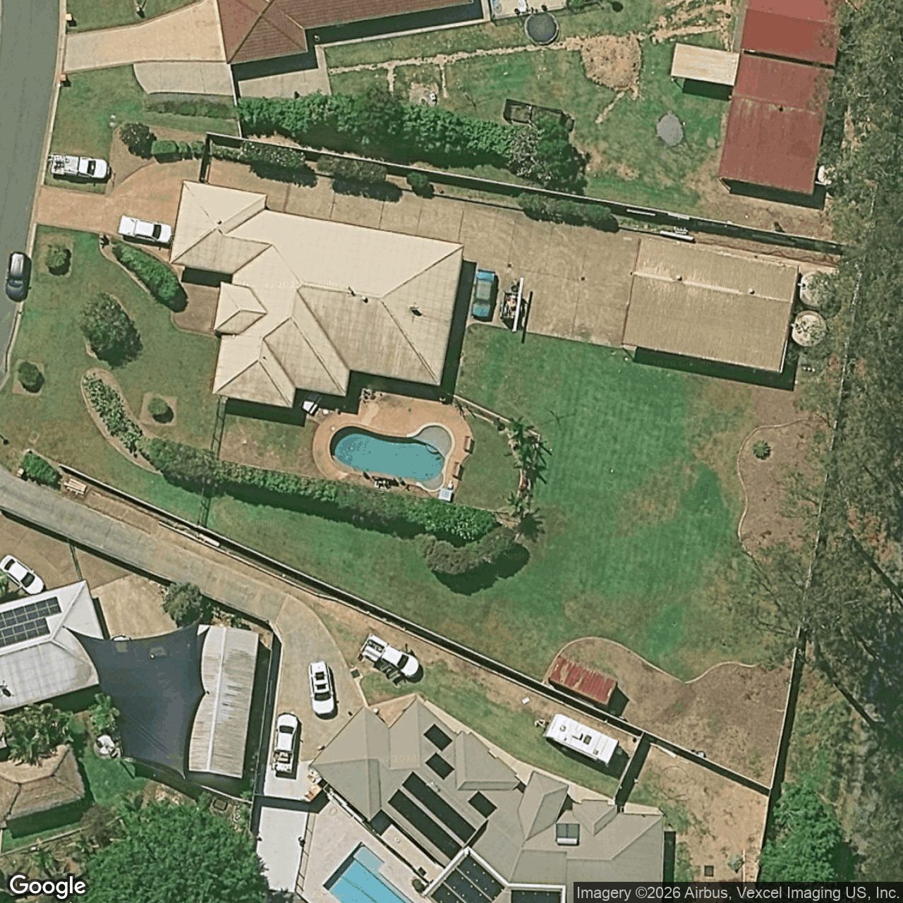 Aerial view of 38 Pasture Place, Mount Nathan QLD 4211