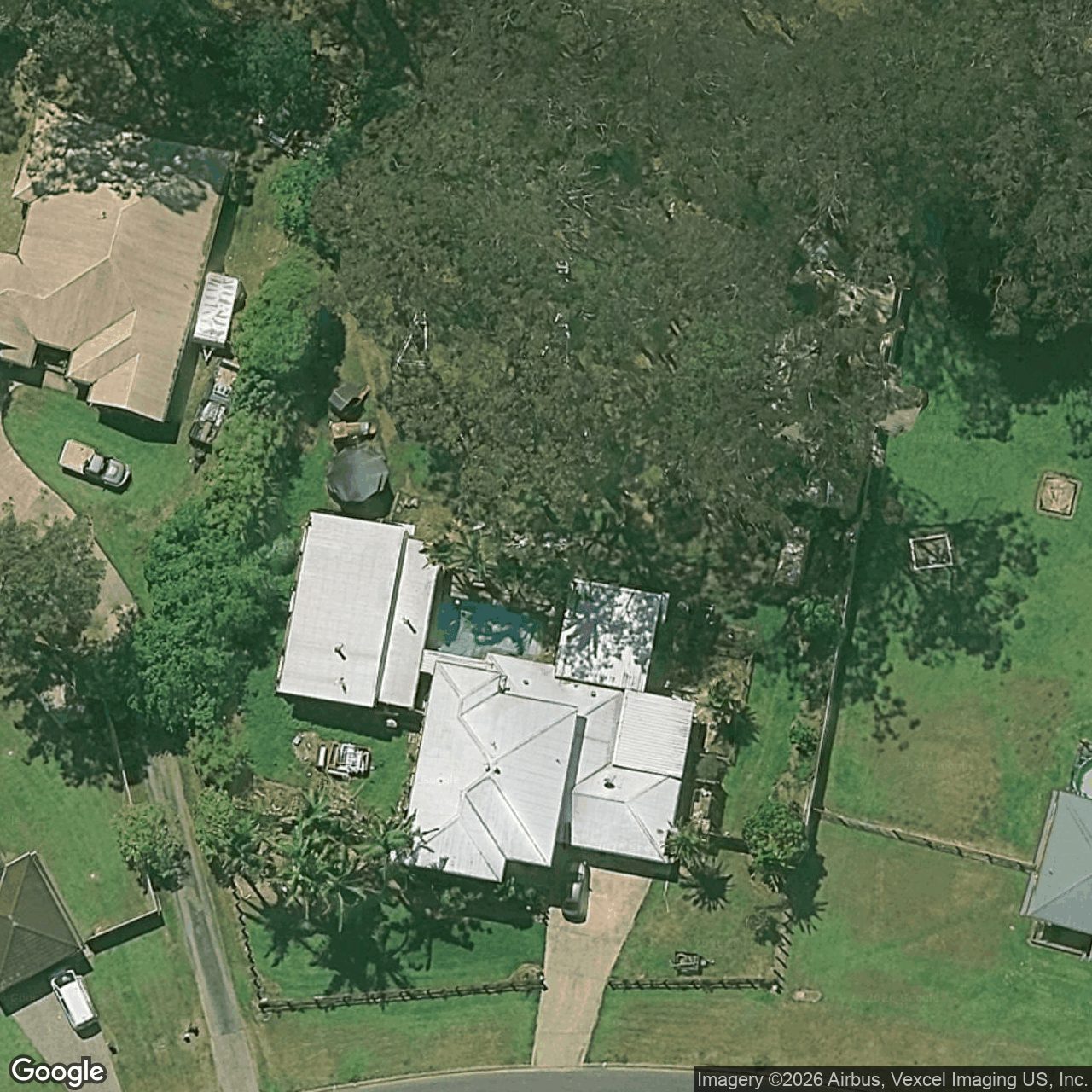 Aerial view of 10 Mountain View Crest, Mount Nathan QLD 4211