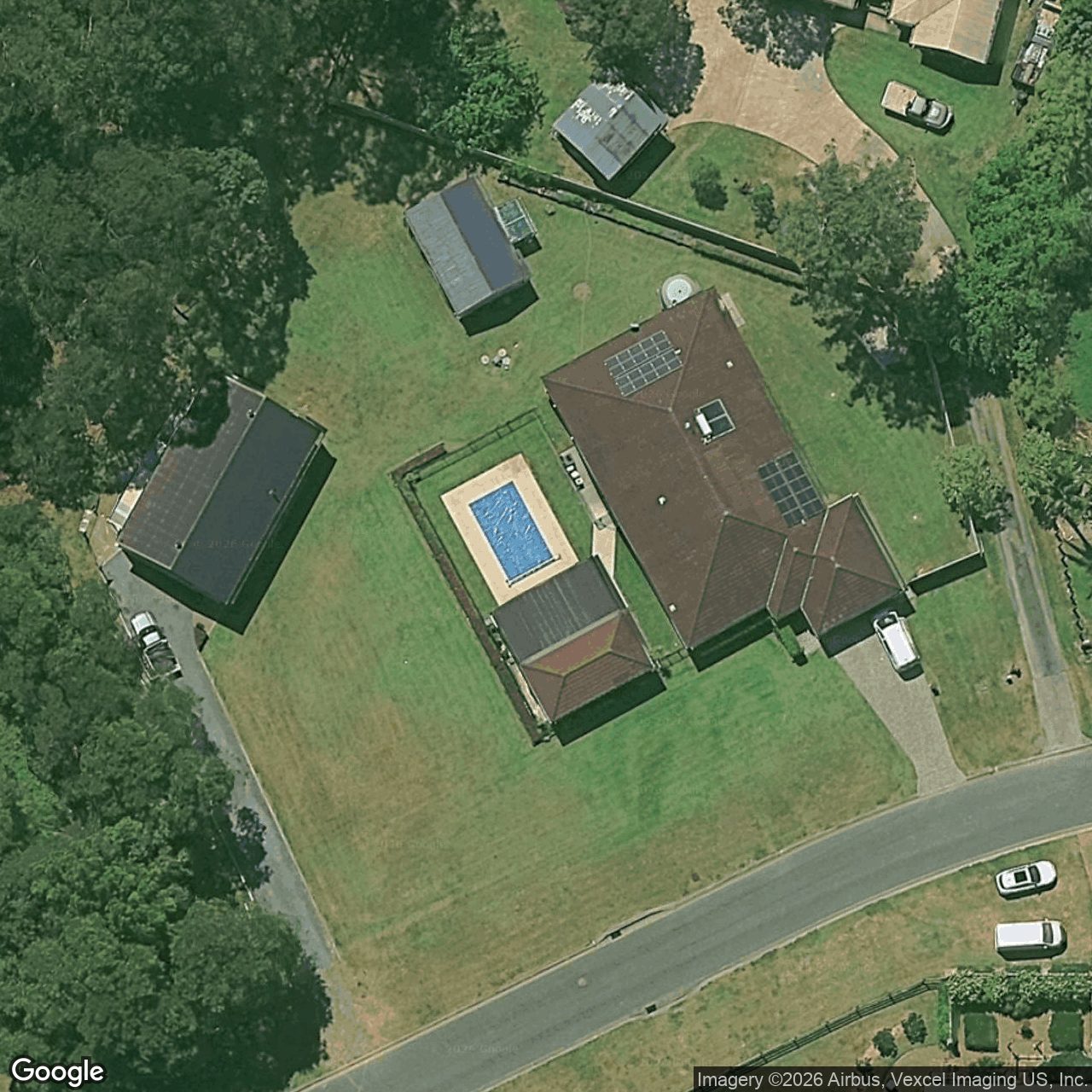 Aerial view of 4 Mountain View Crest, Mount Nathan QLD 4211