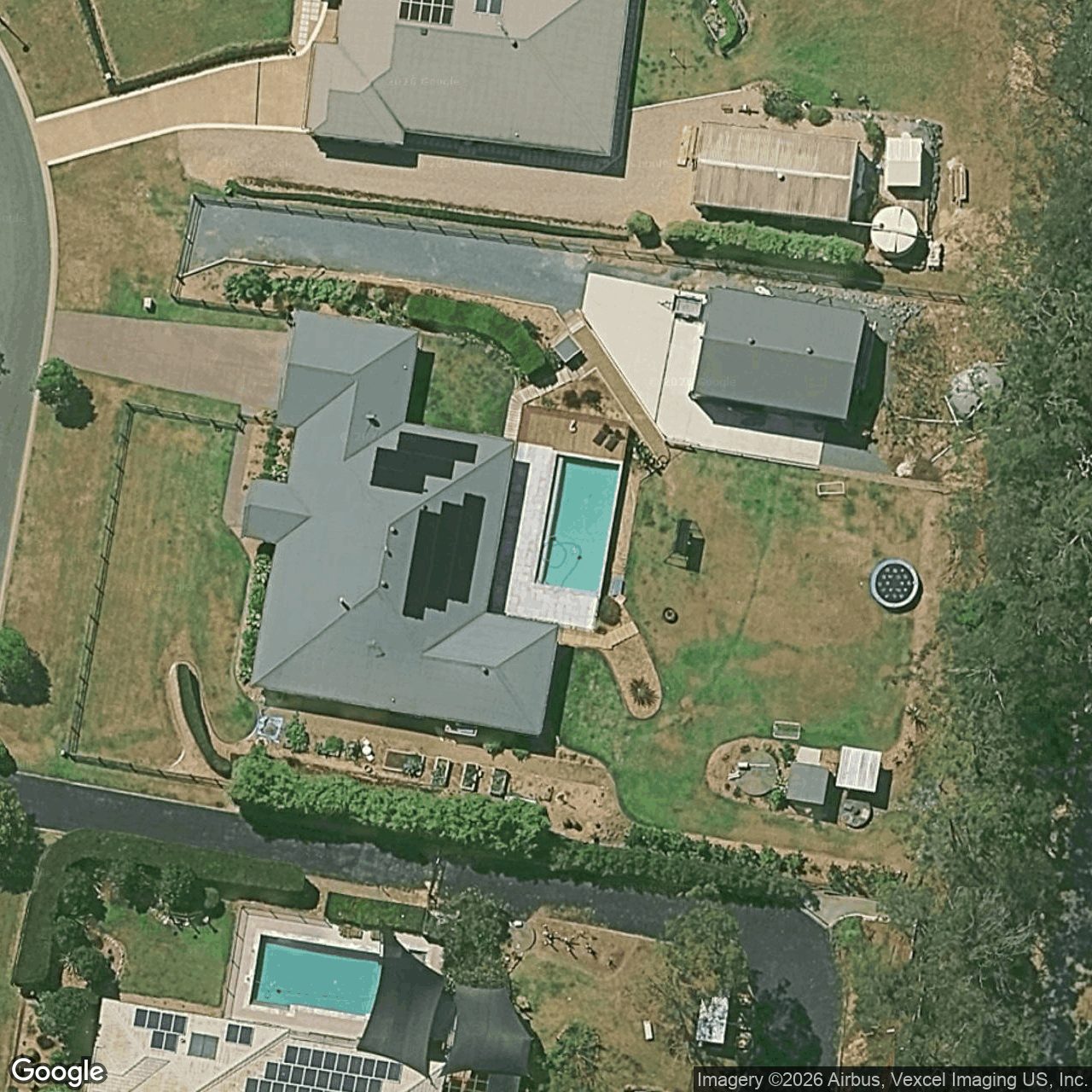 Aerial view of 30 Mountain View Crest, Mount Nathan QLD 4211