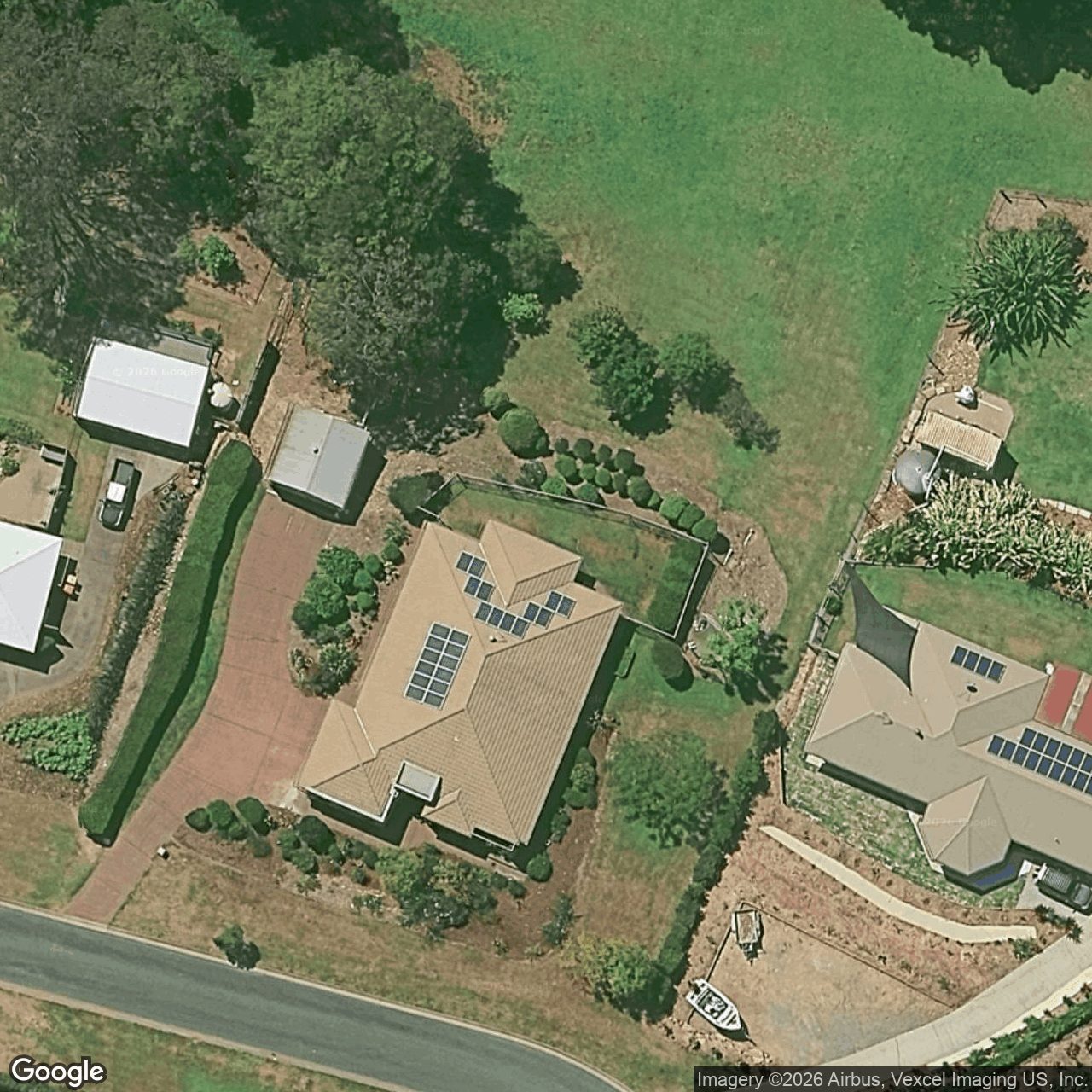 Aerial view of 22 Mountain View Crest, Mount Nathan QLD 4211