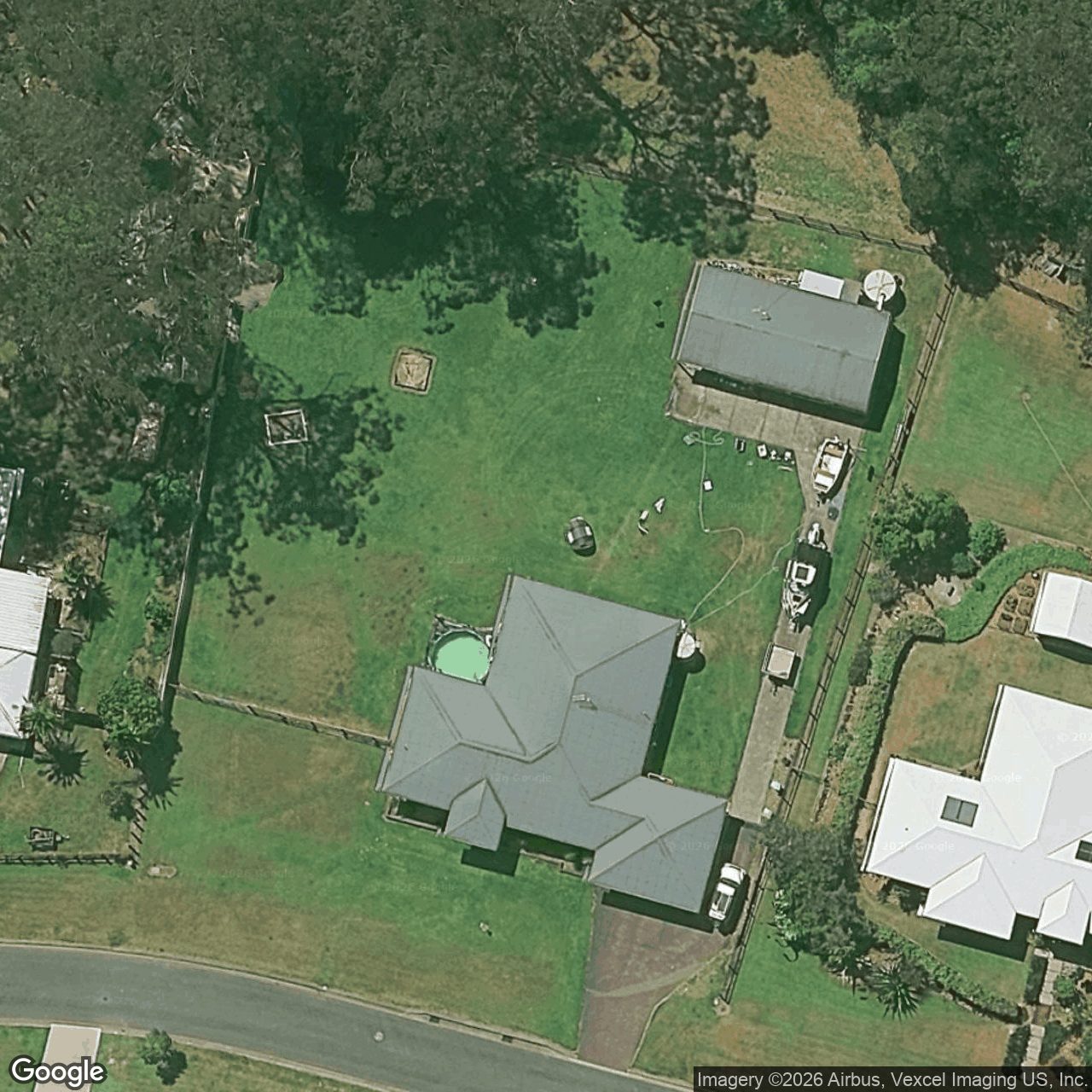 Aerial view of 14 Mountain View Crest, Mount Nathan QLD 4211