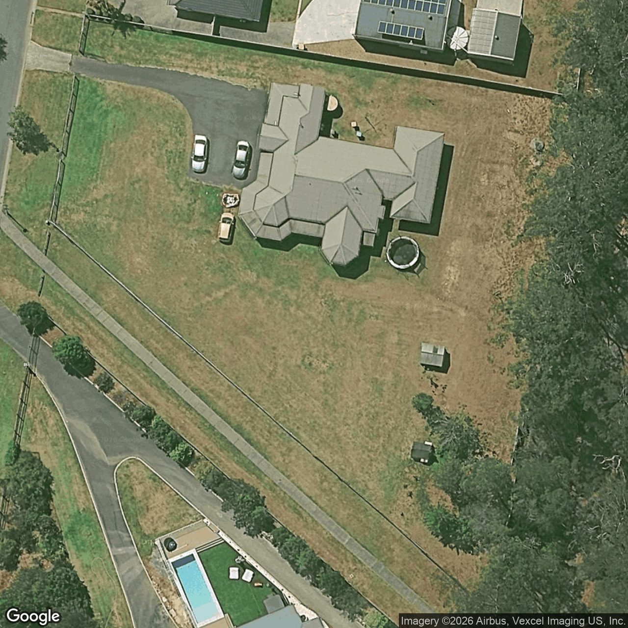 Aerial view of 46 Mountain View Crest, Mount Nathan QLD 4211