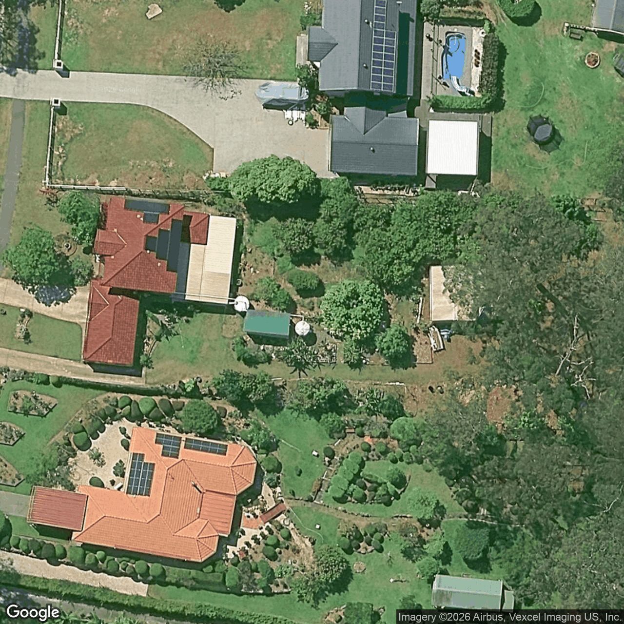 Aerial view of 16 Lords Avenue, Mount Nathan QLD 4211