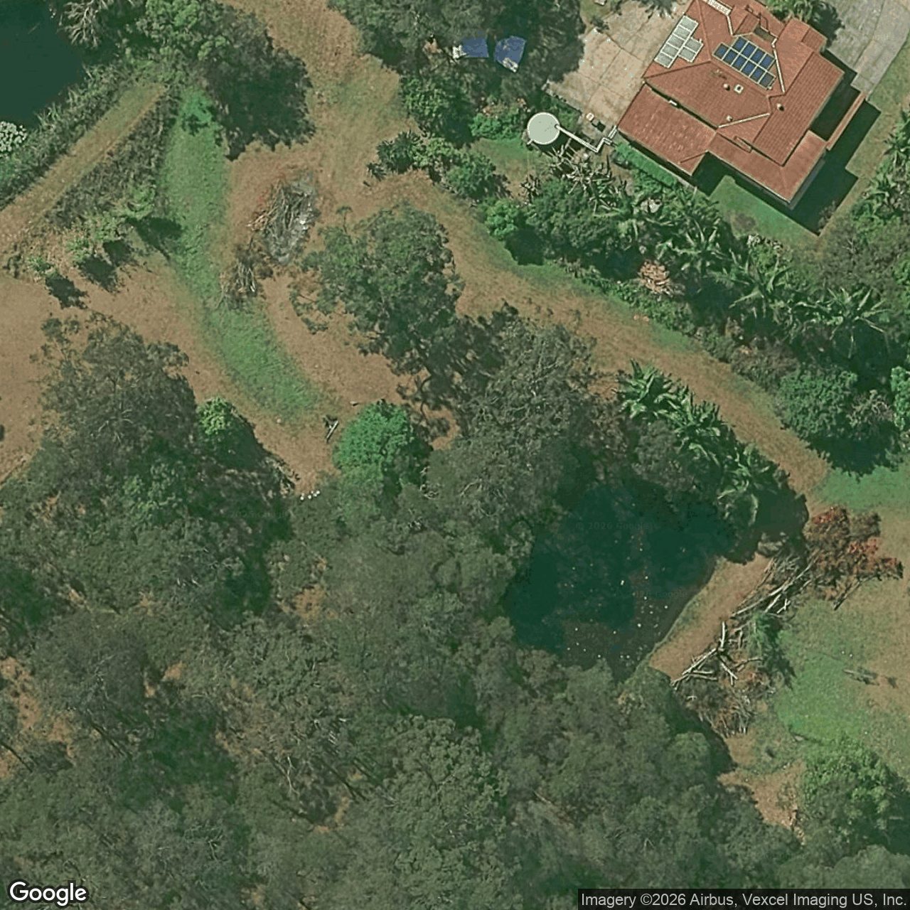 Aerial view of 9 Parma Court, Mount Nathan QLD 4211