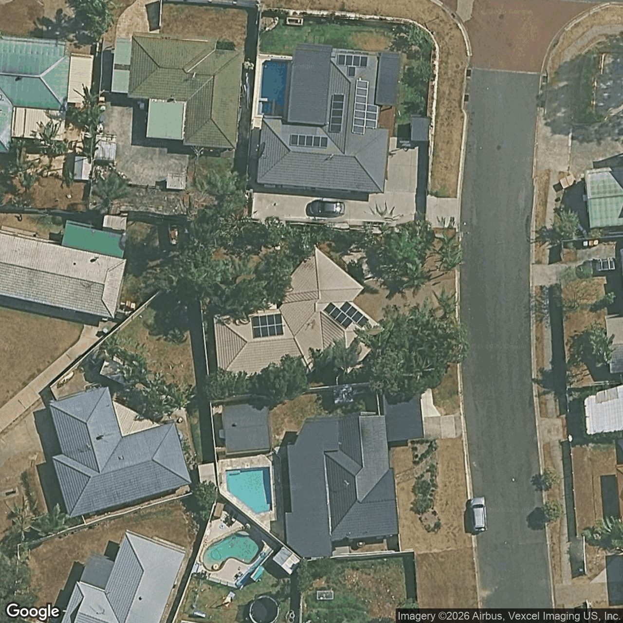 Aerial view of 3 Ziedan Drive, Mudgeeraba QLD 4213