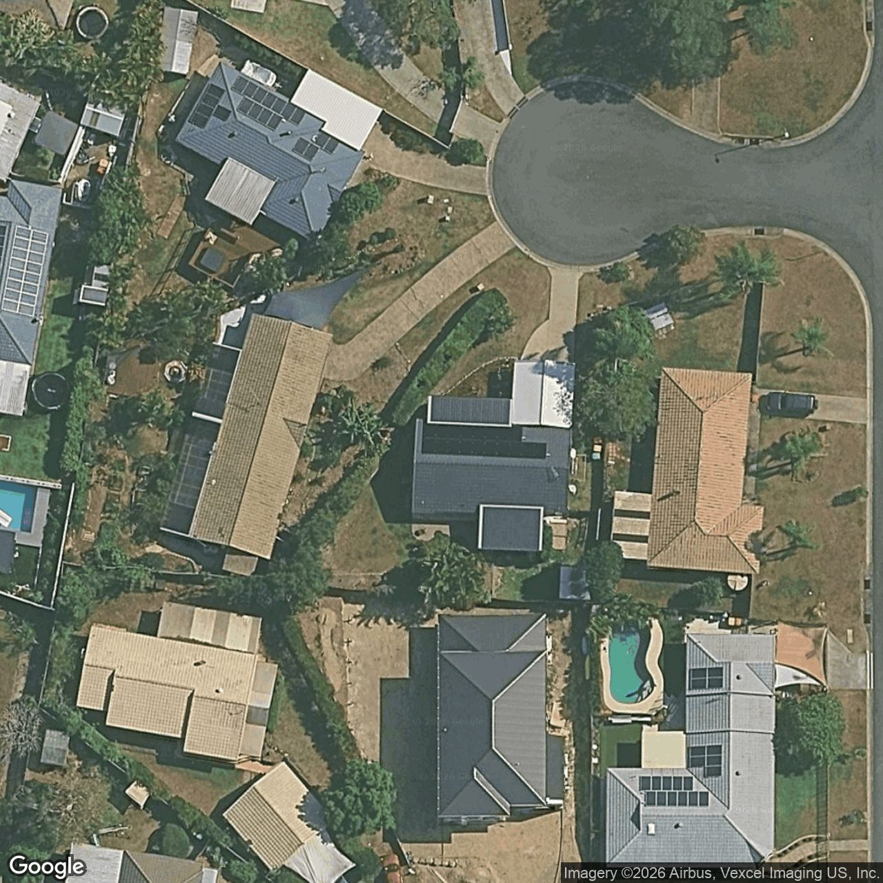 Aerial view of 4 Injune Place, Mudgeeraba QLD 4213