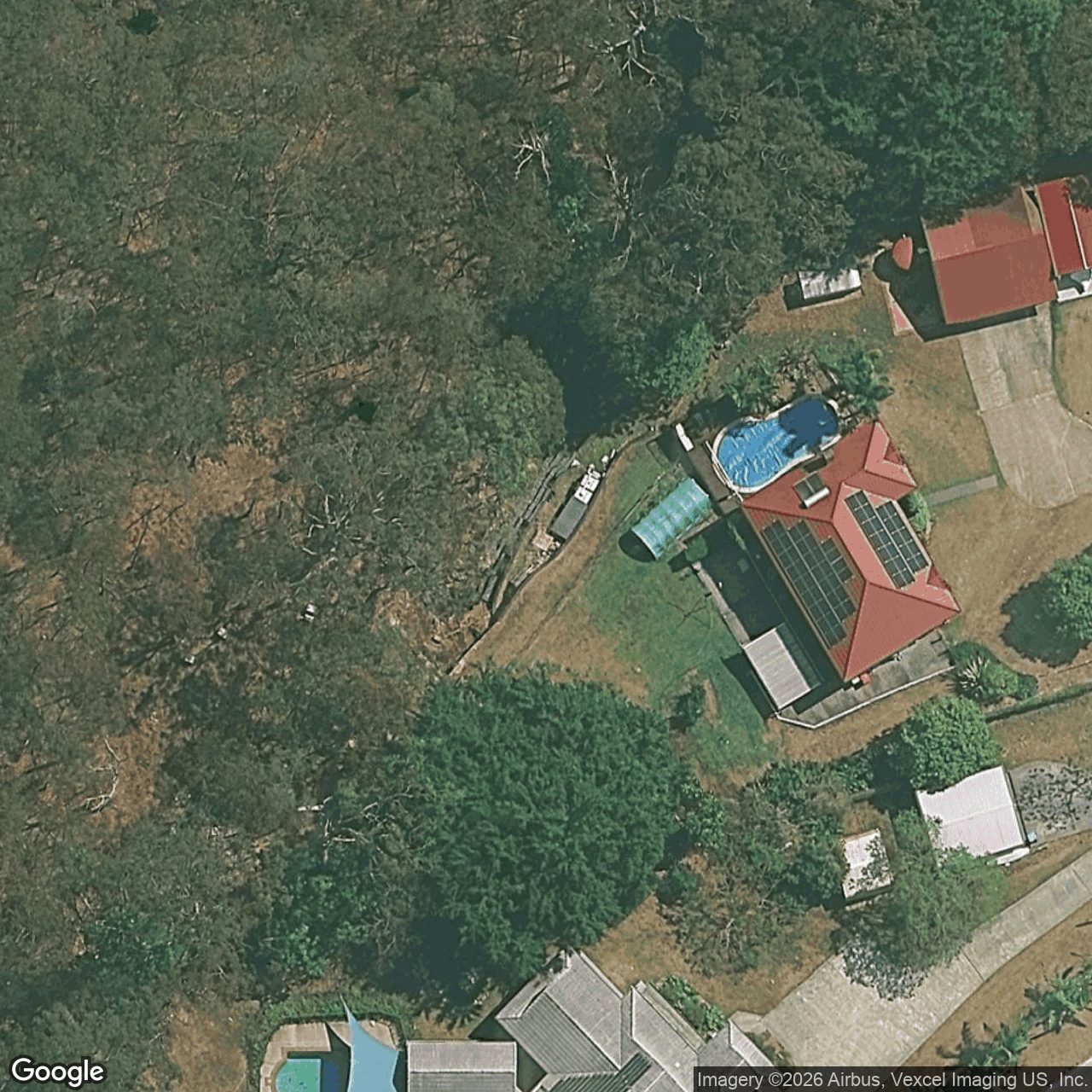 Aerial view of 25-27 Baraka Court, Mudgeeraba QLD 4213