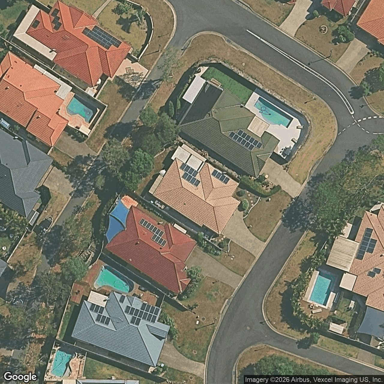 Aerial view of 10 Lumley Street, Mudgeeraba QLD 4213