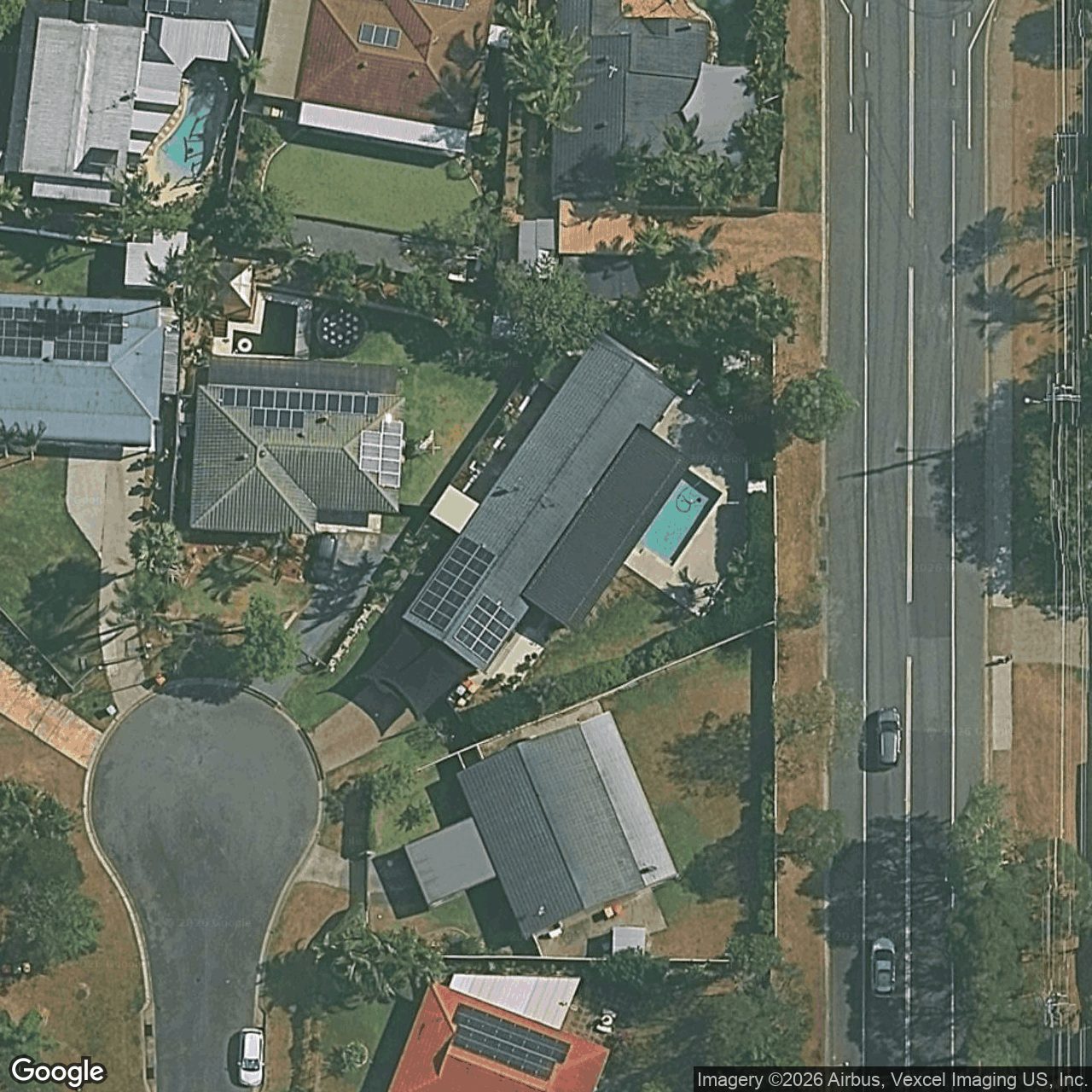 Aerial view of 4 Birdsville Street, Mudgeeraba QLD 4213