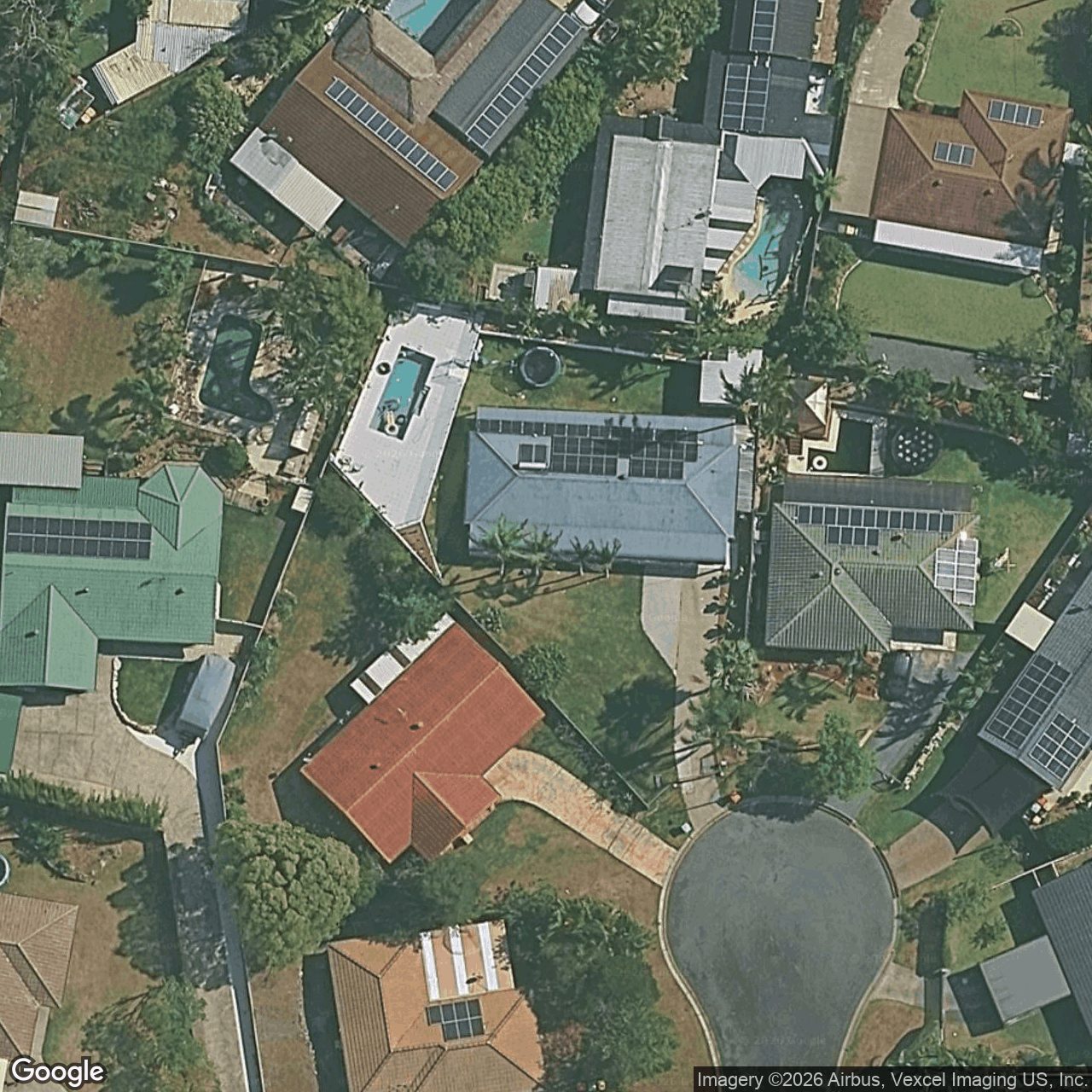 Aerial view of 1 Birdsville Street, Mudgeeraba QLD 4213