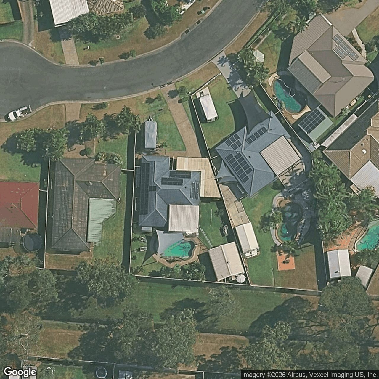Aerial view of 22 Birdsville Street, Mudgeeraba QLD 4213
