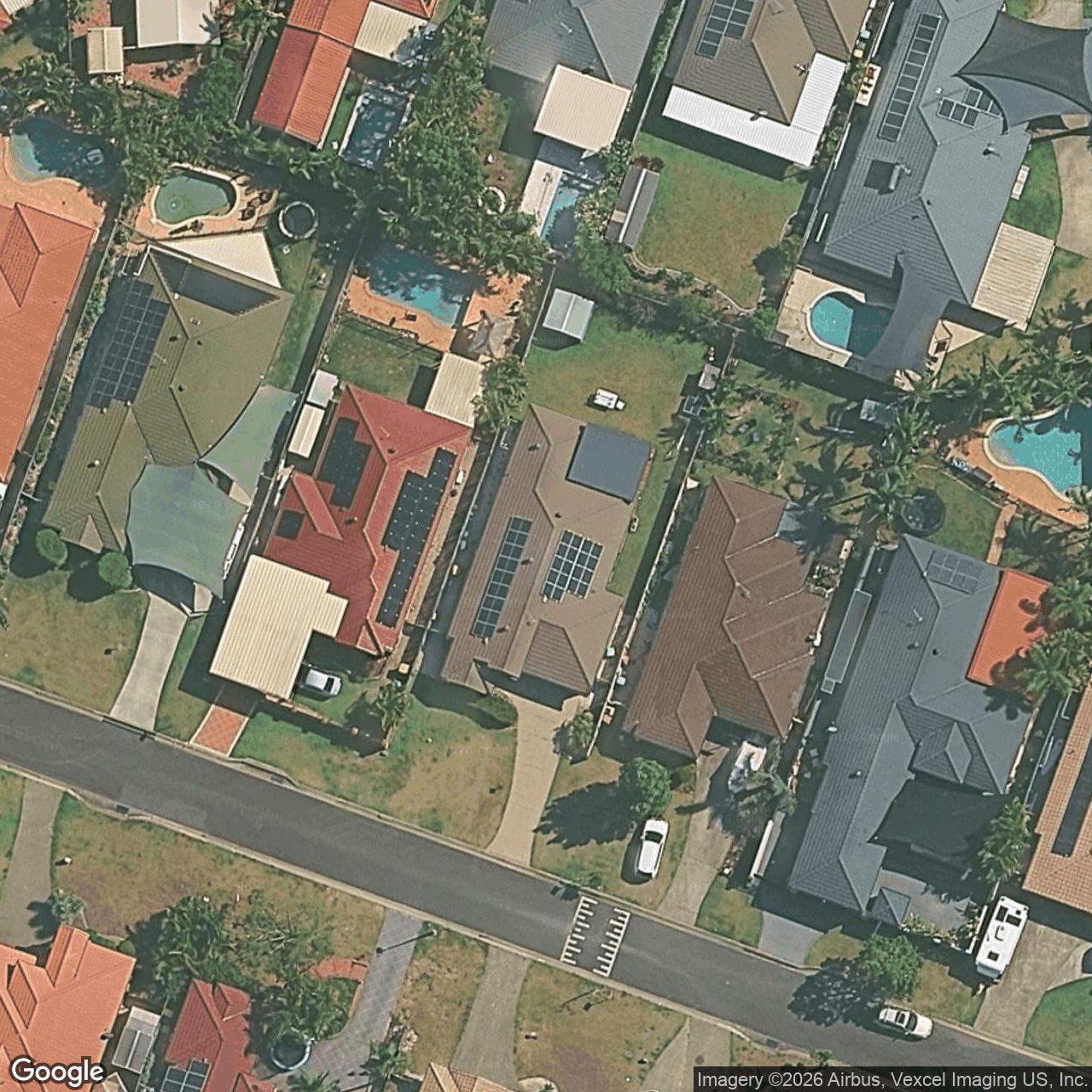 Aerial view of 42 Ellis Drive, Mudgeeraba QLD 4213