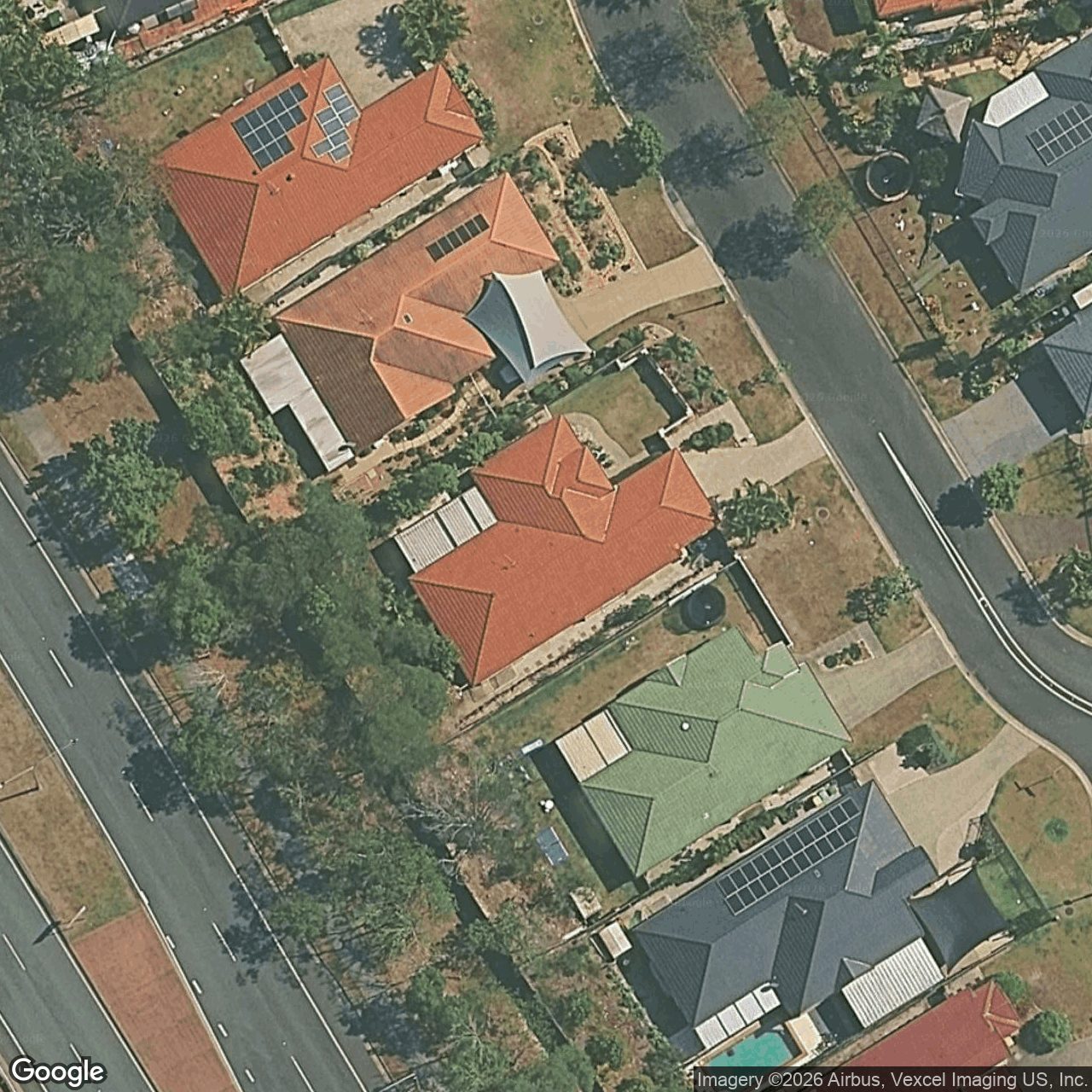 Aerial view of 43 Ellis Drive, Mudgeeraba QLD 4213