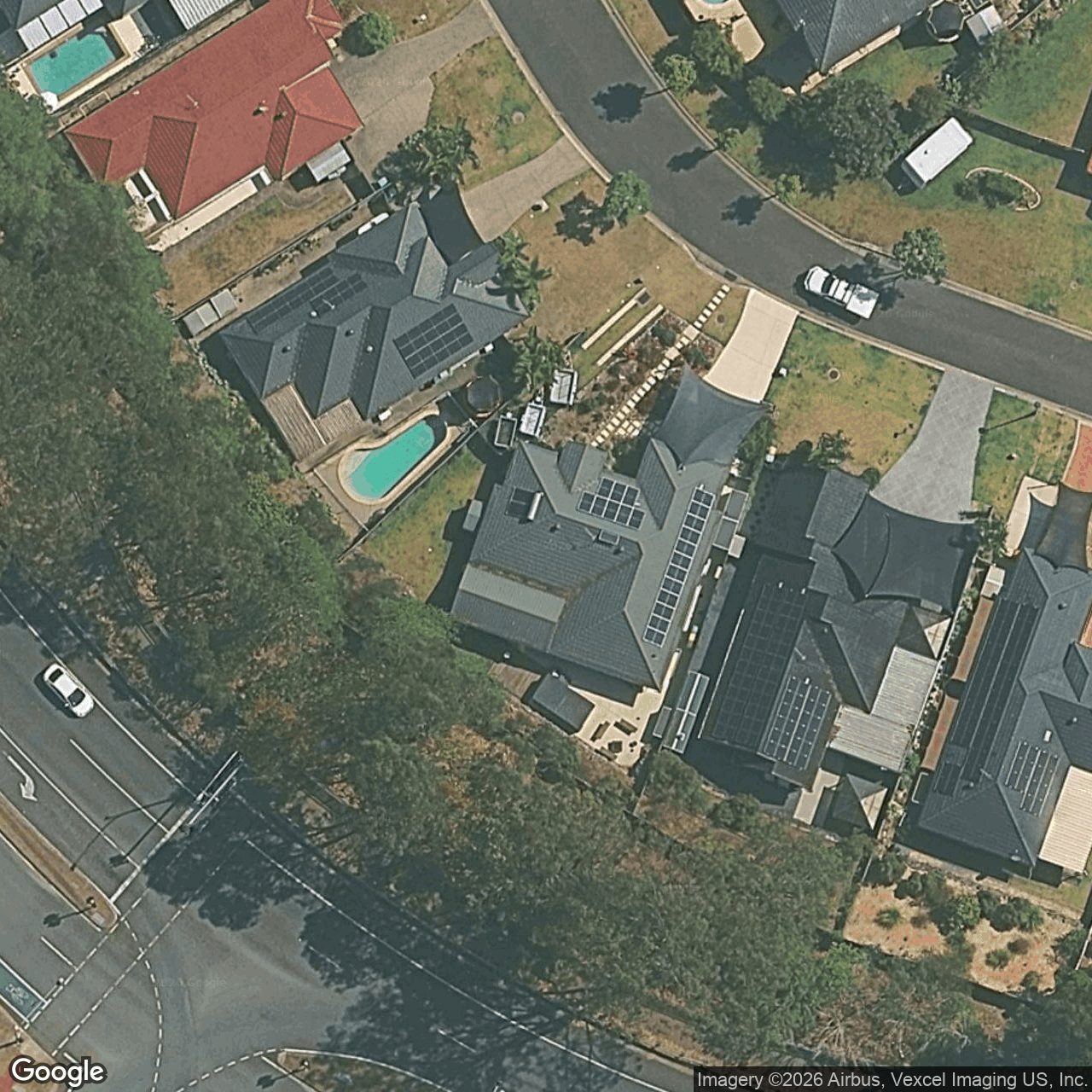 Aerial view of 53 Ellis Drive, Mudgeeraba QLD 4213