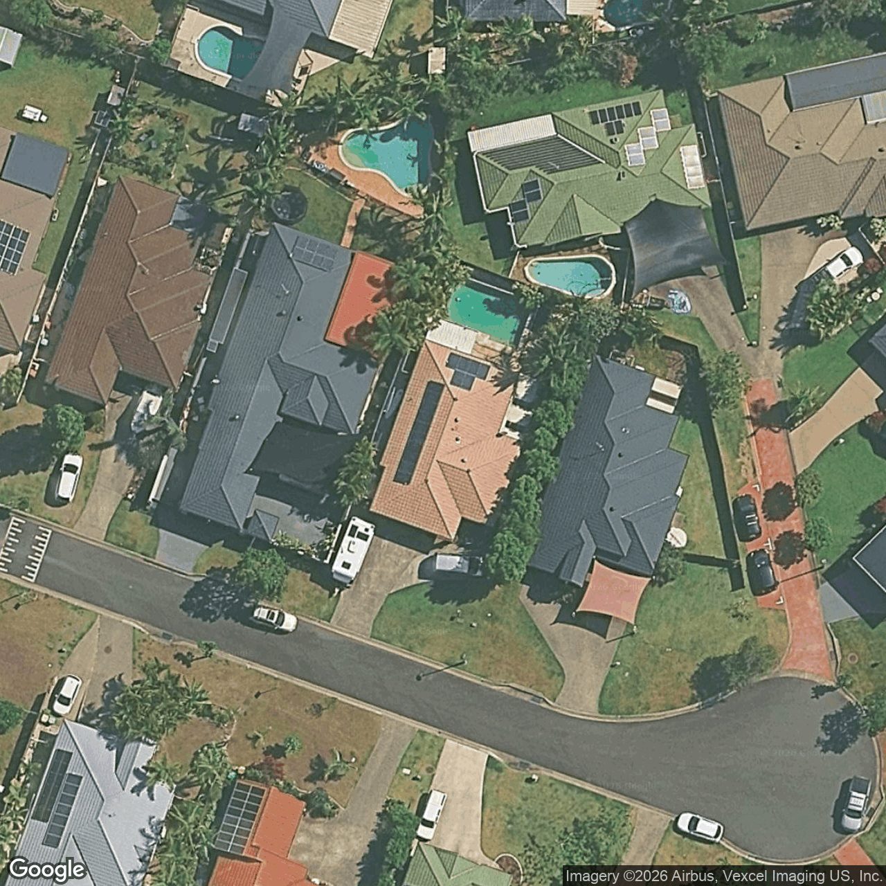 Aerial view of 48 Ellis Drive, Mudgeeraba QLD 4213