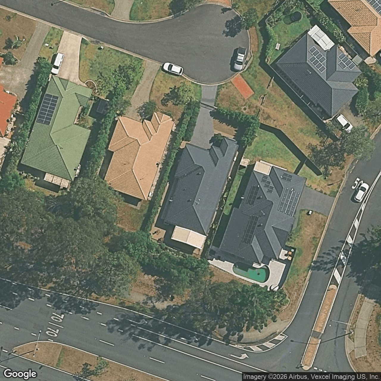 Aerial view of 73 Ellis Drive, Mudgeeraba QLD 4213