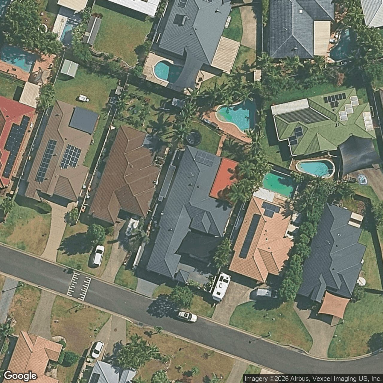 Aerial view of 46 Ellis Drive, Mudgeeraba QLD 4213