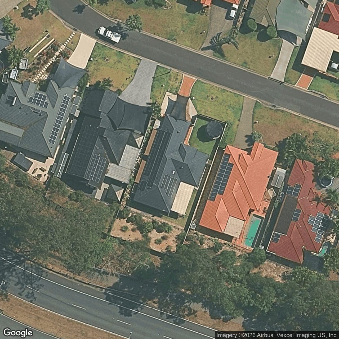 Aerial view of 57 Ellis Drive, Mudgeeraba QLD 4213