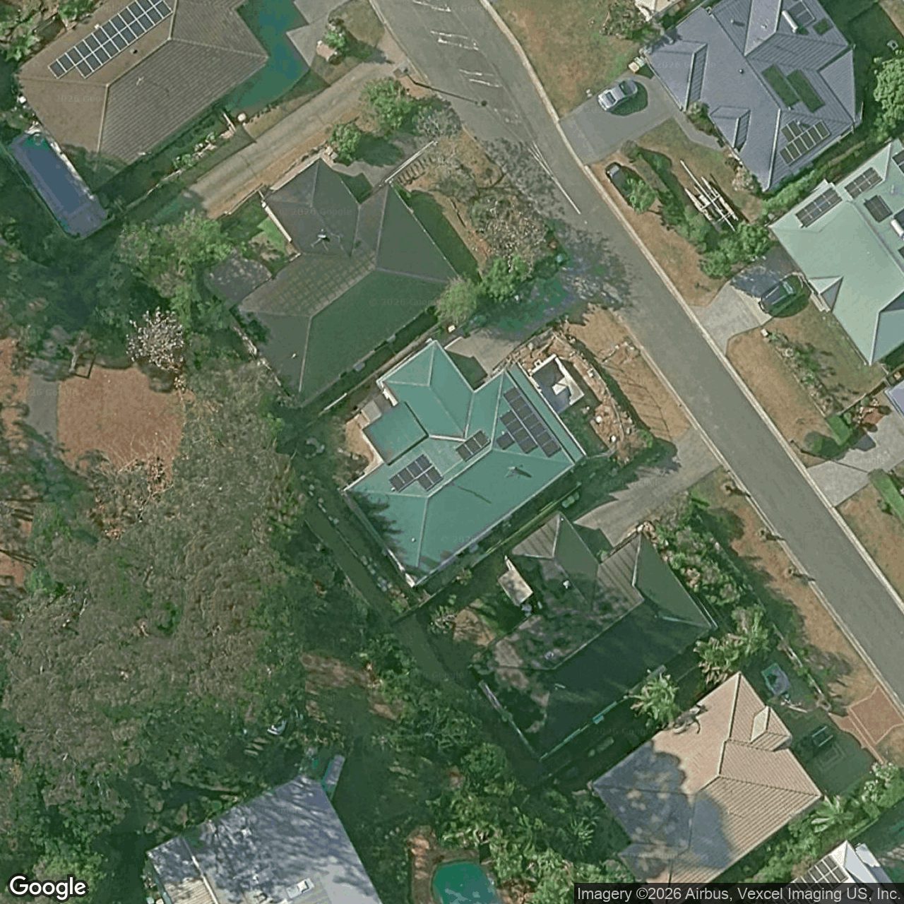 Aerial view of 15 Kerala Court, Mudgeeraba QLD 4213