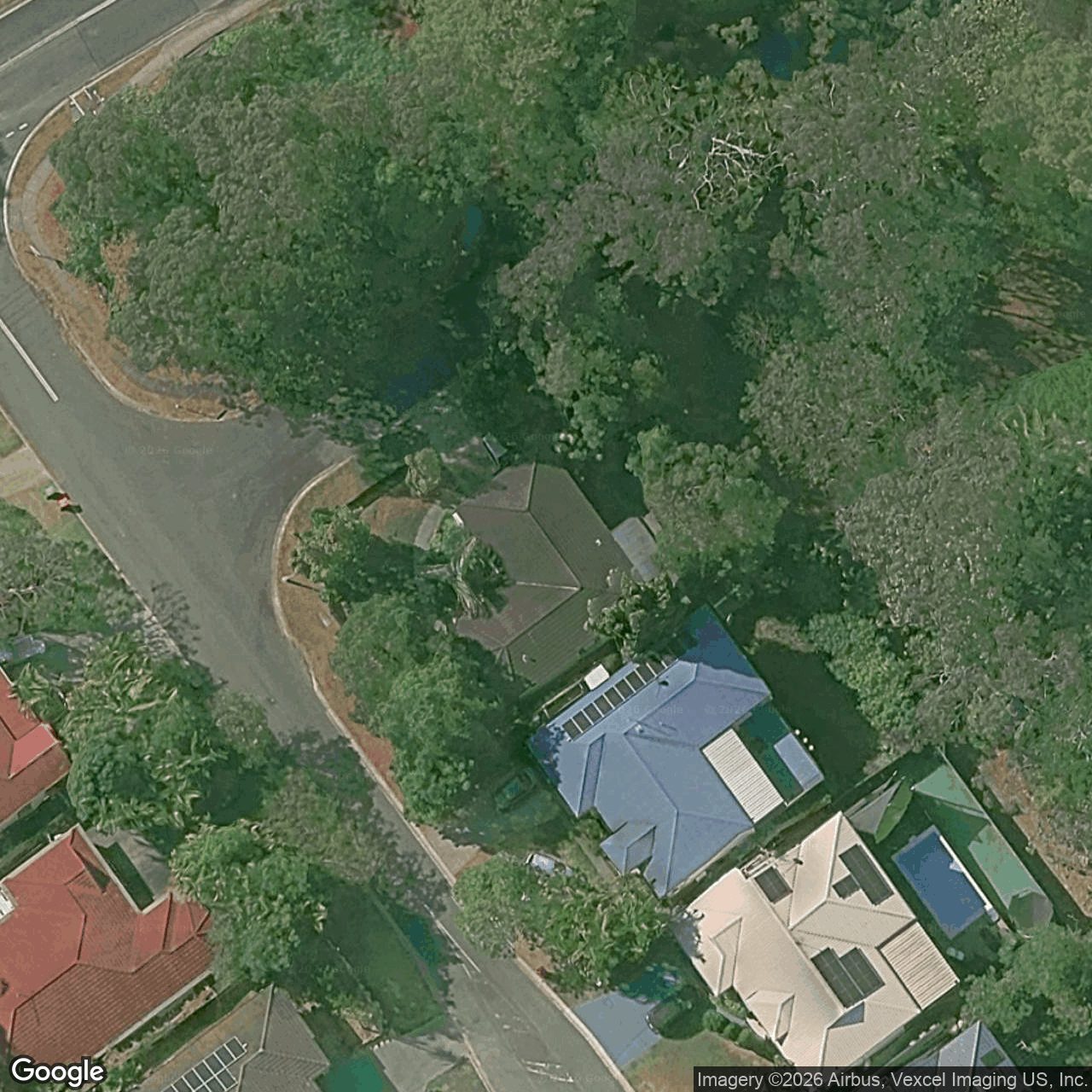 Aerial view of 2 Kerala Court, Mudgeeraba QLD 4213