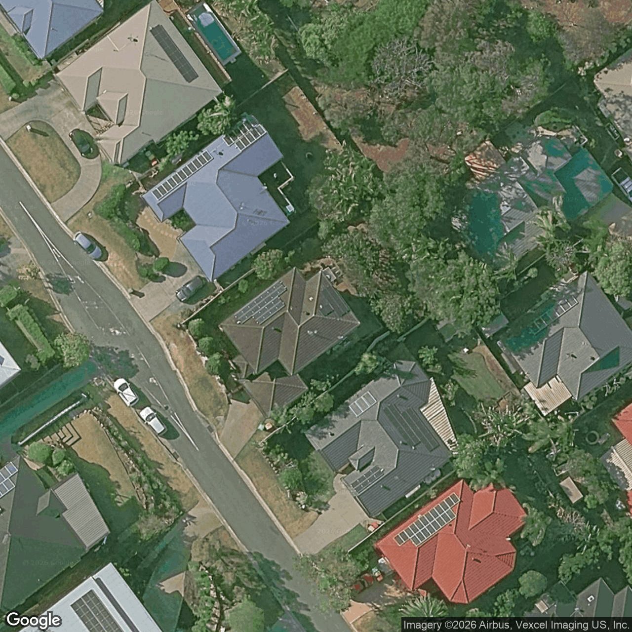 Aerial view of 18 Kerala Court, Mudgeeraba QLD 4213