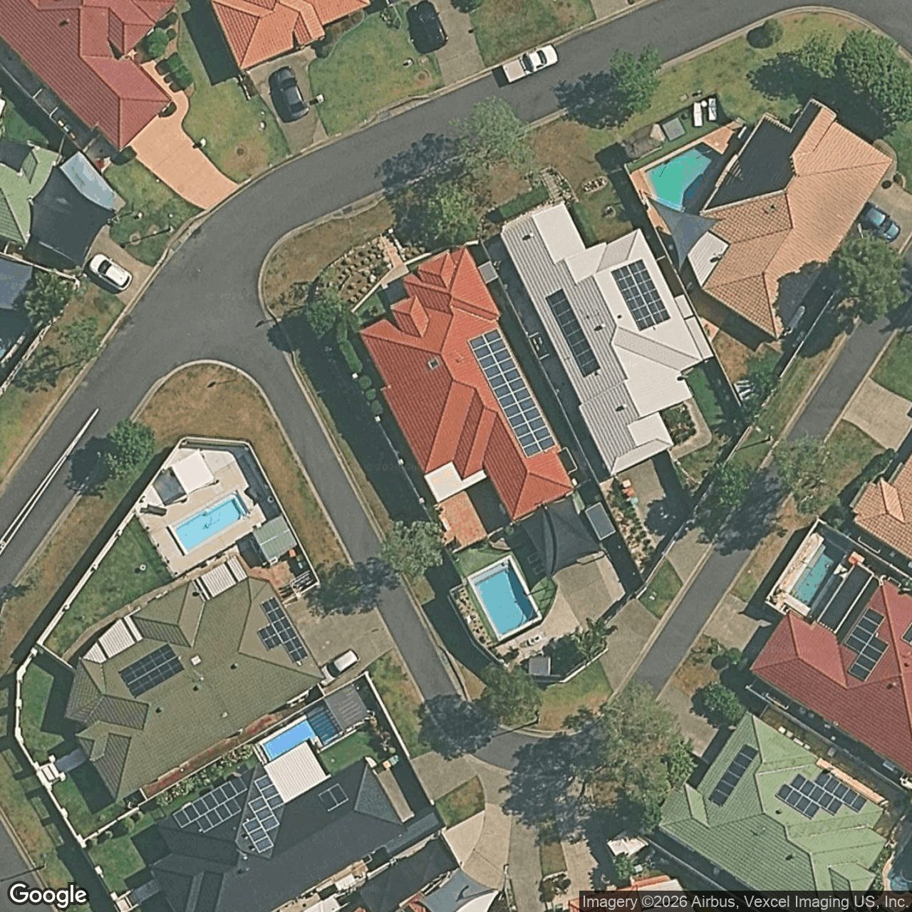 Aerial view of 3 Lacie Court, Mudgeeraba QLD 4213
