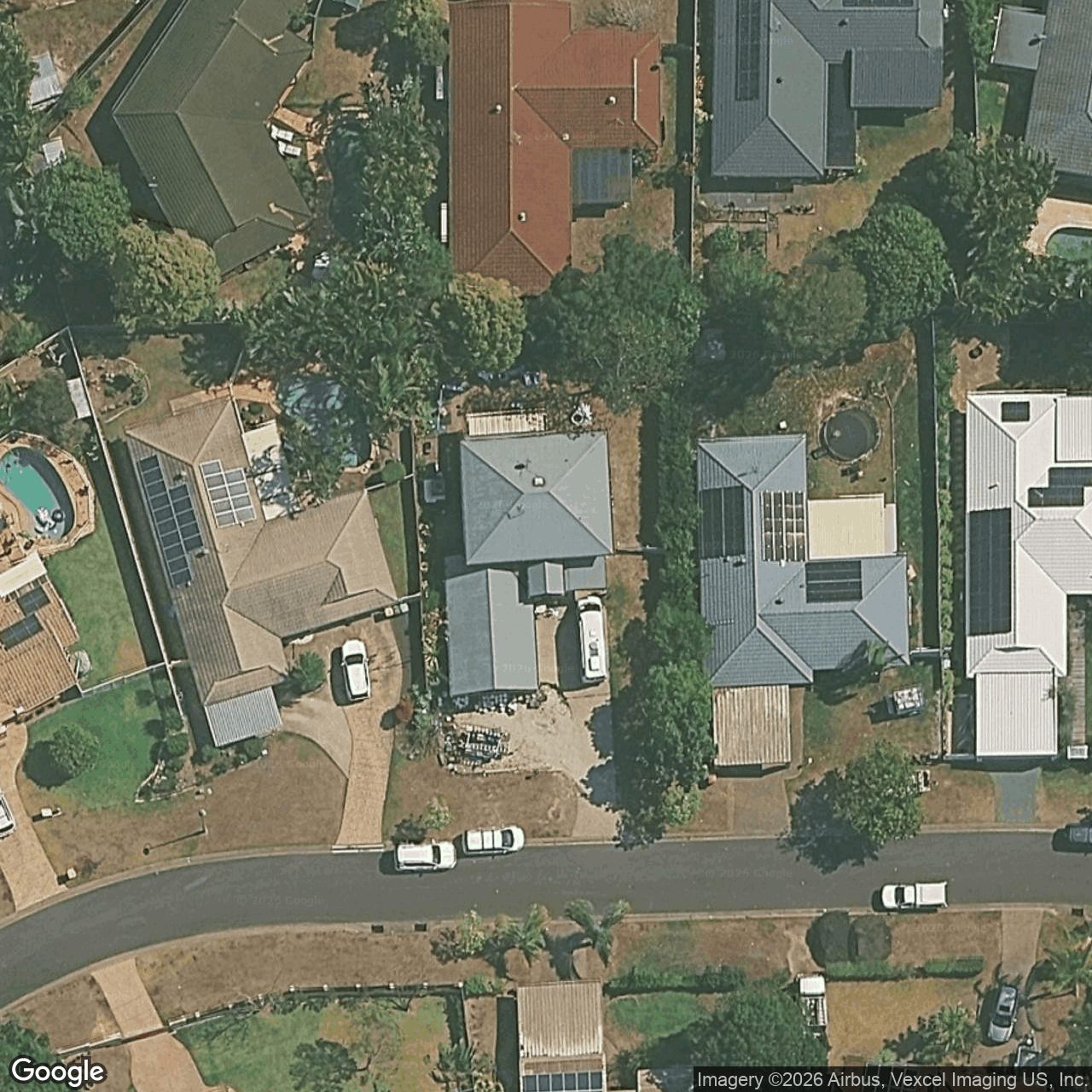 Aerial view of 7 Holterman Court, Mudgeeraba QLD 4213