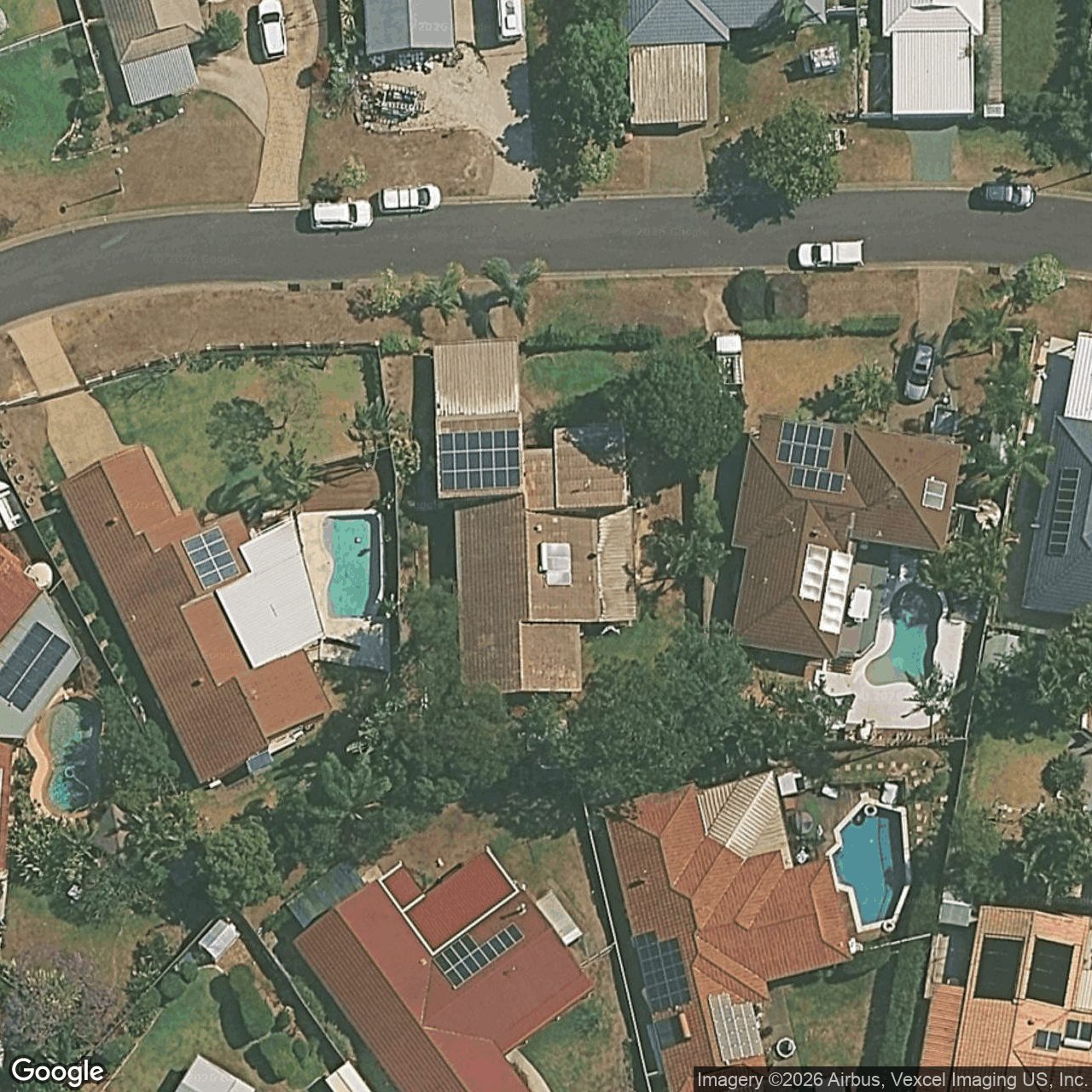Aerial view of 6 Holterman Court, Mudgeeraba QLD 4213