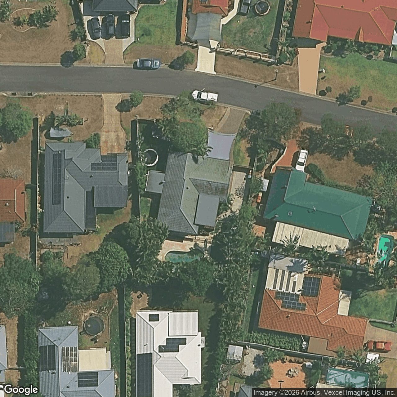 Aerial view of 4 Lalor Court, Mudgeeraba QLD 4213
