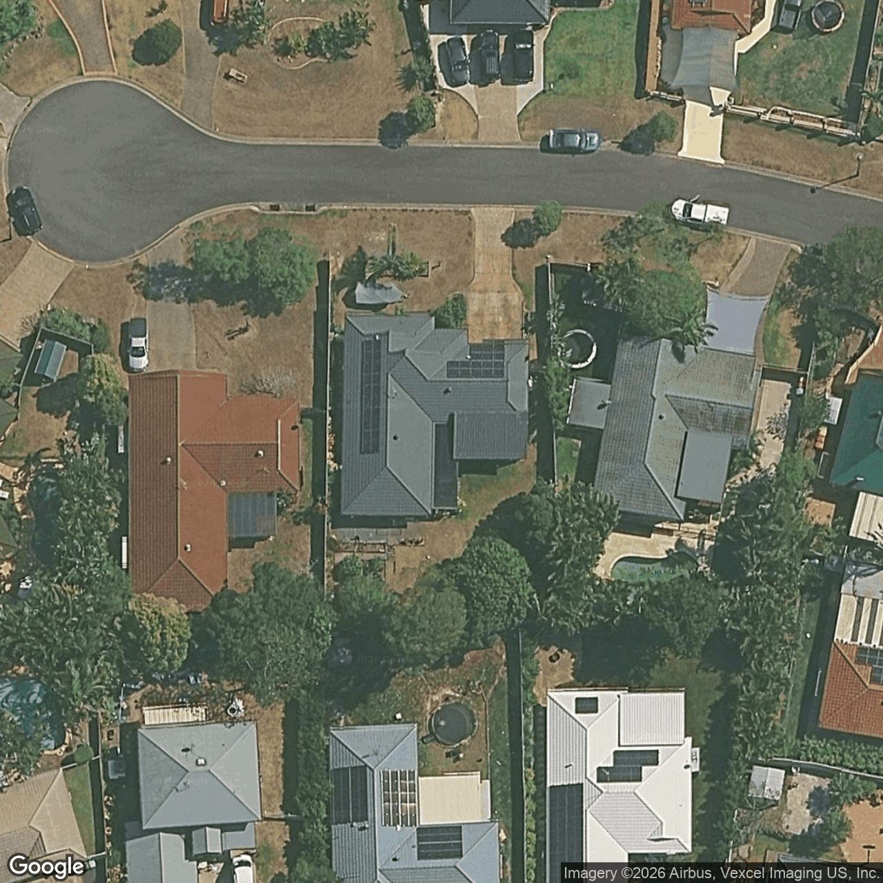 Aerial view of 6 Lalor Court, Mudgeeraba QLD 4213