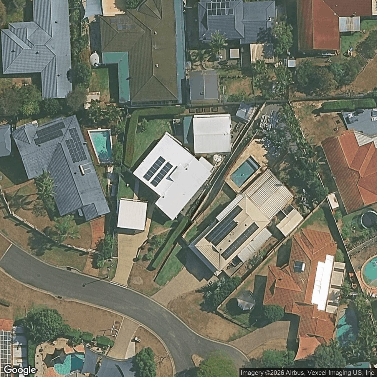Aerial view of 6 Prospector Road, Mudgeeraba QLD 4213